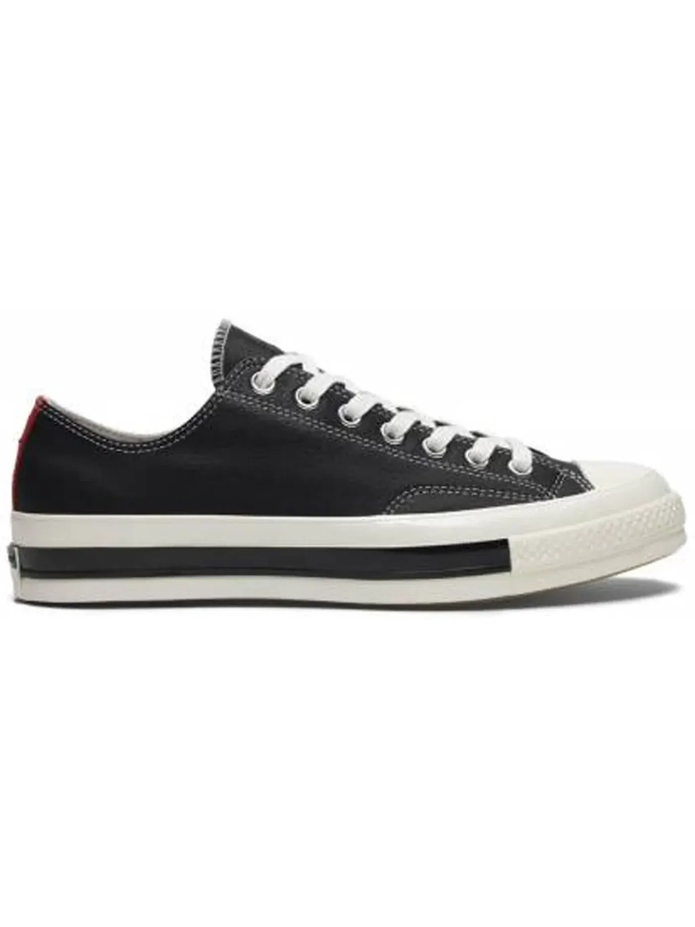 Мужские кроссовки Lifestyle Converse Chuck Taylor All Star 70 Ox — изображение 1 из 2, черный/-красный