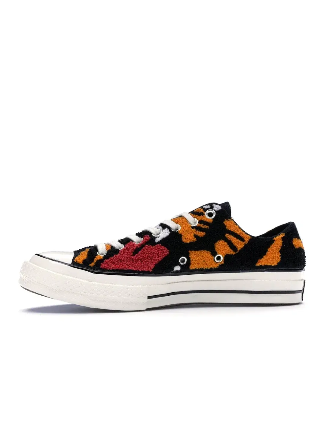 Мужские кроссовки с принтом Converse Chuck Taylor All Star 70 Ox Undefeated Varsity Jacket — изображение 4 из 5, черный