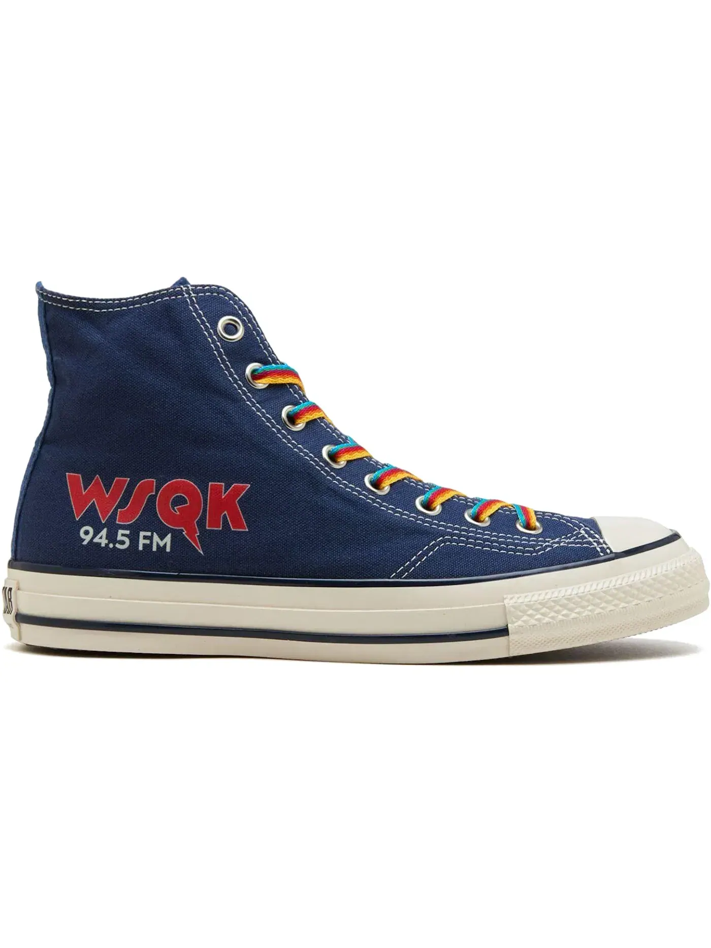 Мужские кроссовки высокие с принтом Converse Chuck Taylor All Star Aged 87 TS Hi Stranger Things The Squawk, темно-синий