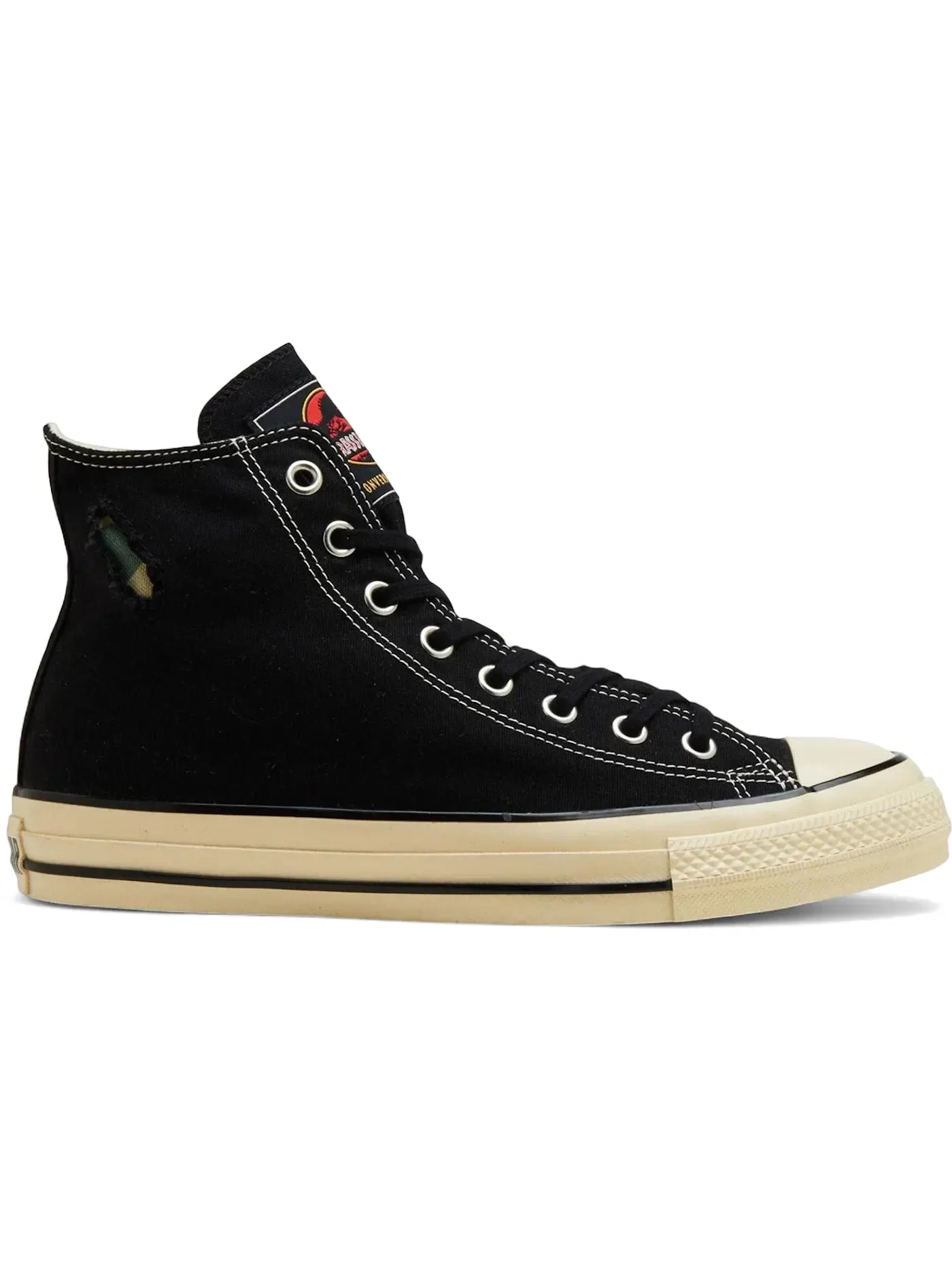 Мужские кроссовки с камуфляжным принтом Converse Chuck Taylor All Star Aged RL Hi — изображение 1 из 2, черный