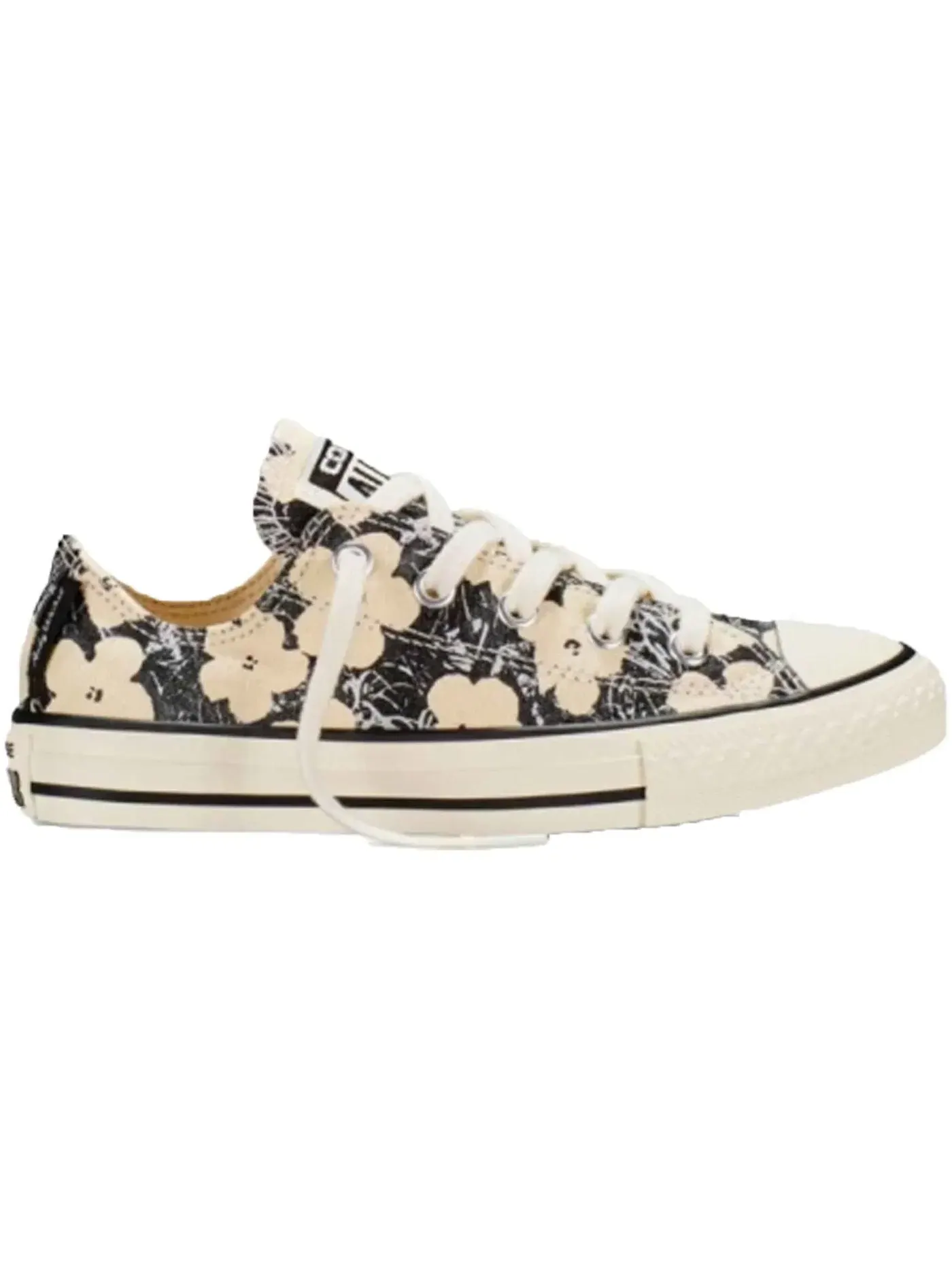 Мужские кроссовки с принтом Converse Chuck Taylor All Star Converse — изображение 1 из 2, черный/кремовый
