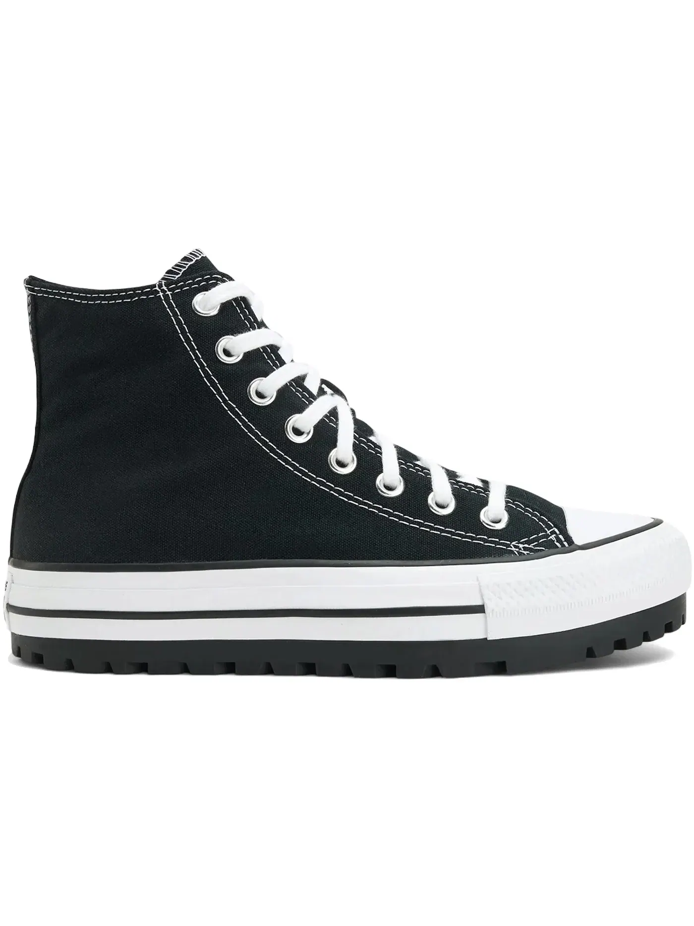 Мужские кроссовки Lifestyle Converse Chuck Taylor All Star City Trek Hi — изображение 1 из 2, черный/белый