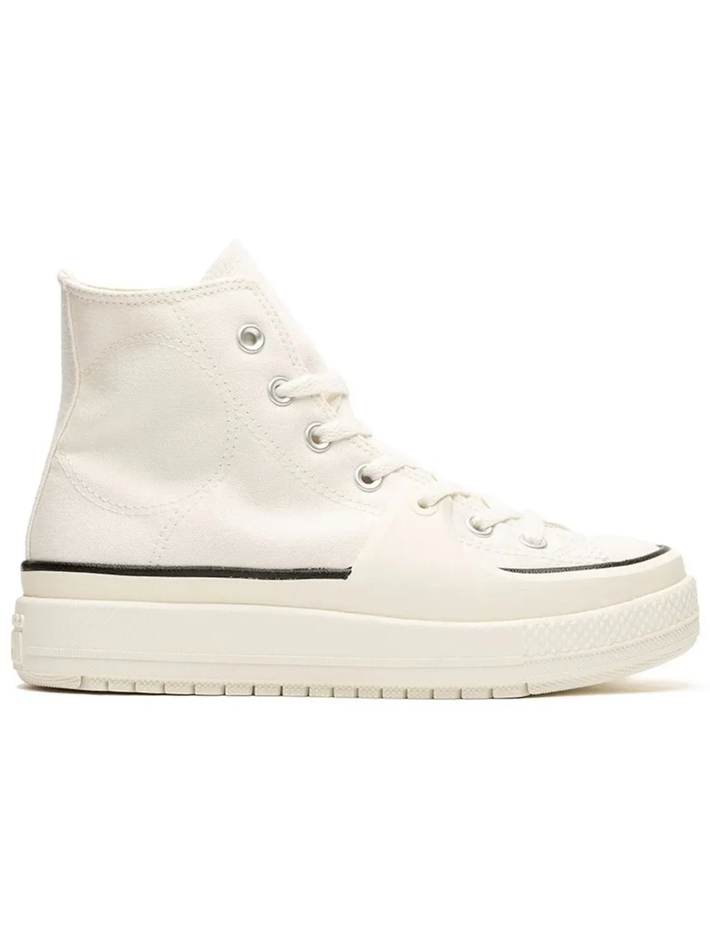 Мужские кеды с высоким верхом Converse Chuck Taylor All Star Construct Hi — изображение 1 из 2, винтажный белый/черный