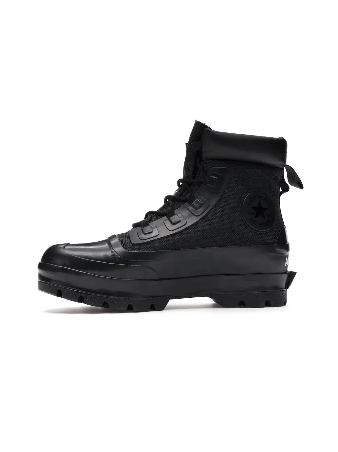 Мужские ботинки высокие с системой шнуровки Ghillie Converse Chuck Taylor All Star — изображение 4 из 5, черный/черный-черный