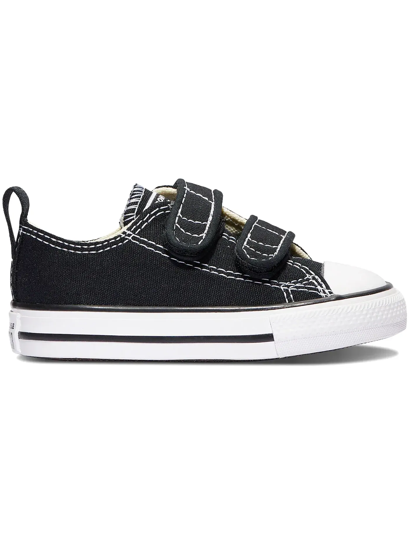 Детские кеды с принтом Converse Chuck Taylor All Star Easy-On Low Converse — изображение 1 из 2, черный/белый