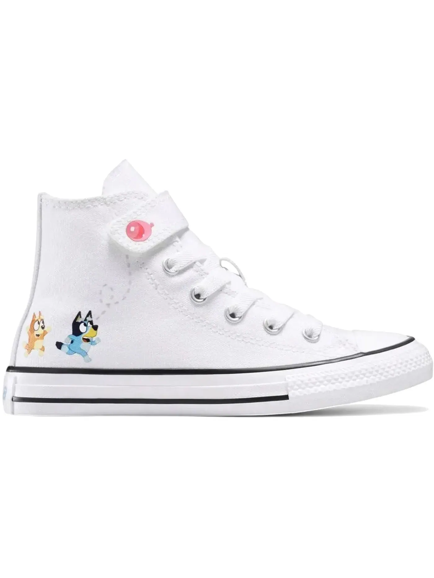 Детские кеды с принтом Converse Chuck Taylor All Star EasyOn Hi Converse — изображение 1 из 2, синий мульти белый