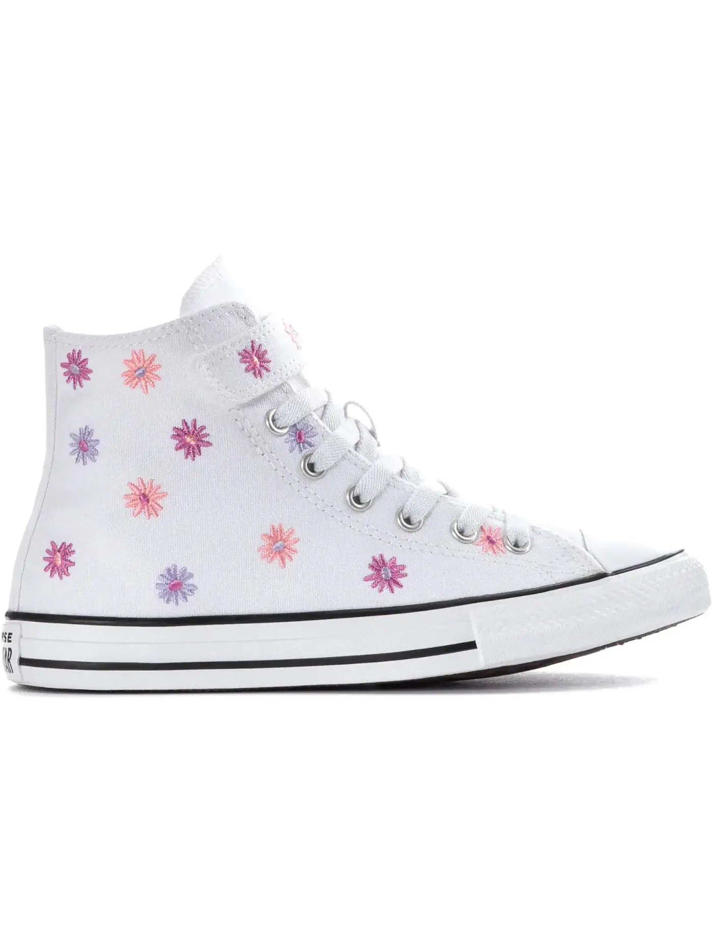 Детские кеды с принтом Converse Chuck Taylor All Star EasyOn Hi — изображение 1 из 2, белый/светлый