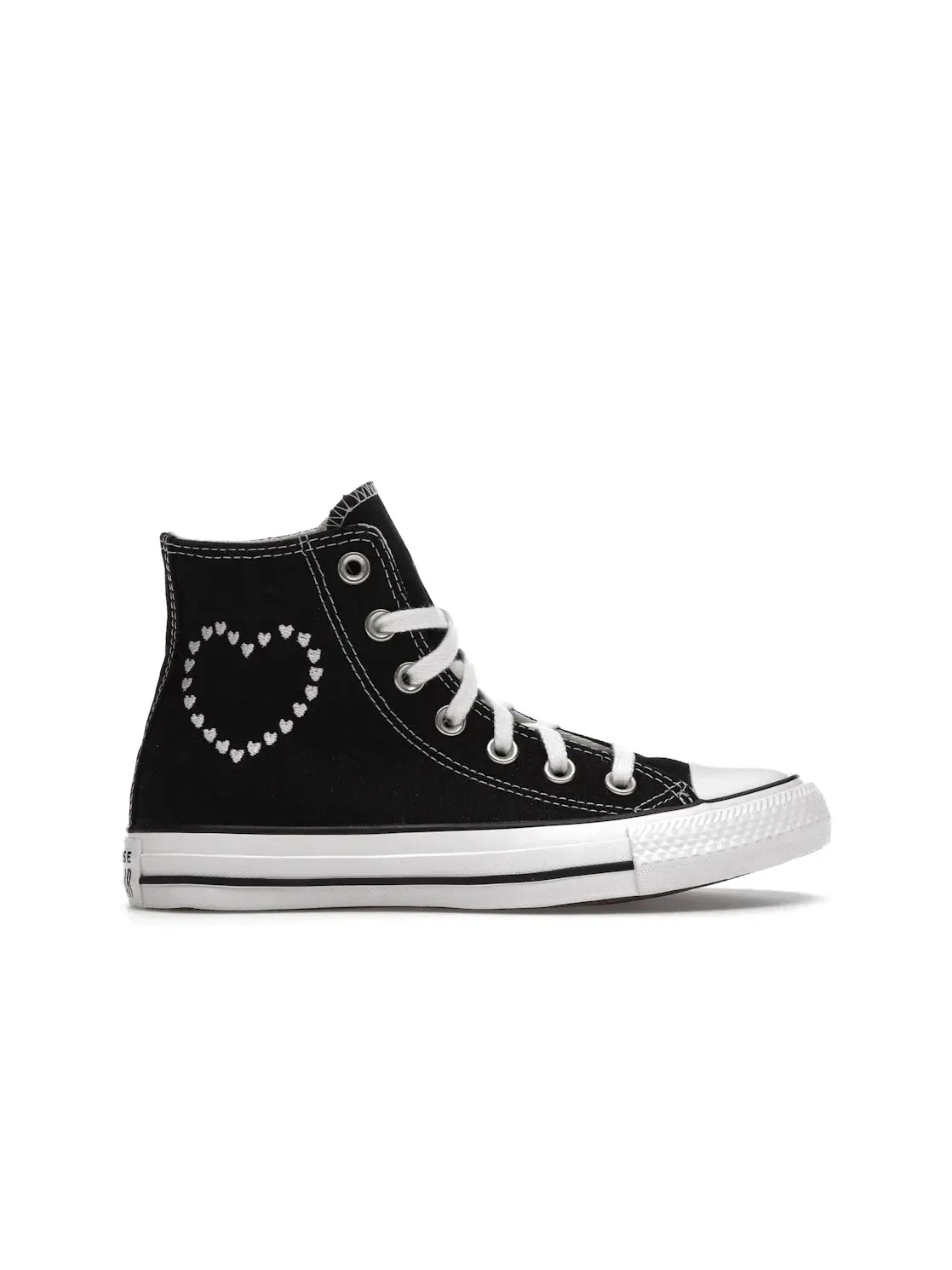 Женские кеды с принтом Converse Chuck Taylor All Star — изображение 1 из 5, черный/белый