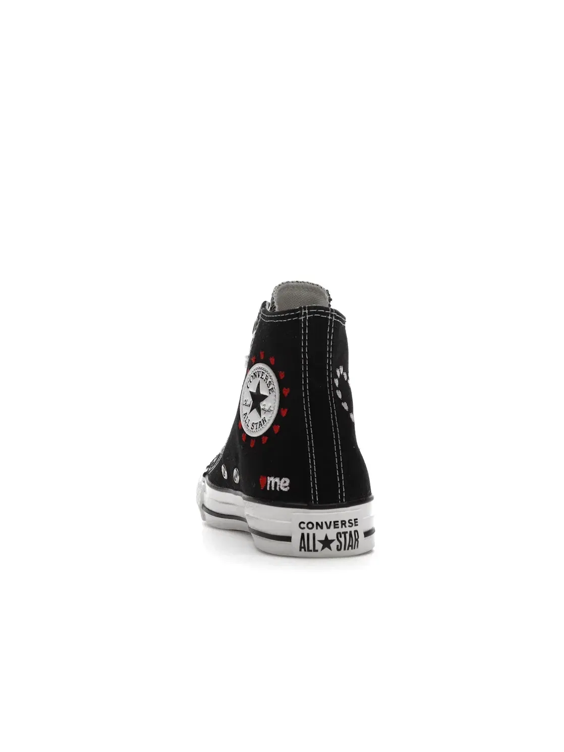 Женские кеды с принтом Converse Chuck Taylor All Star — изображение 5 из 5, черный/белый