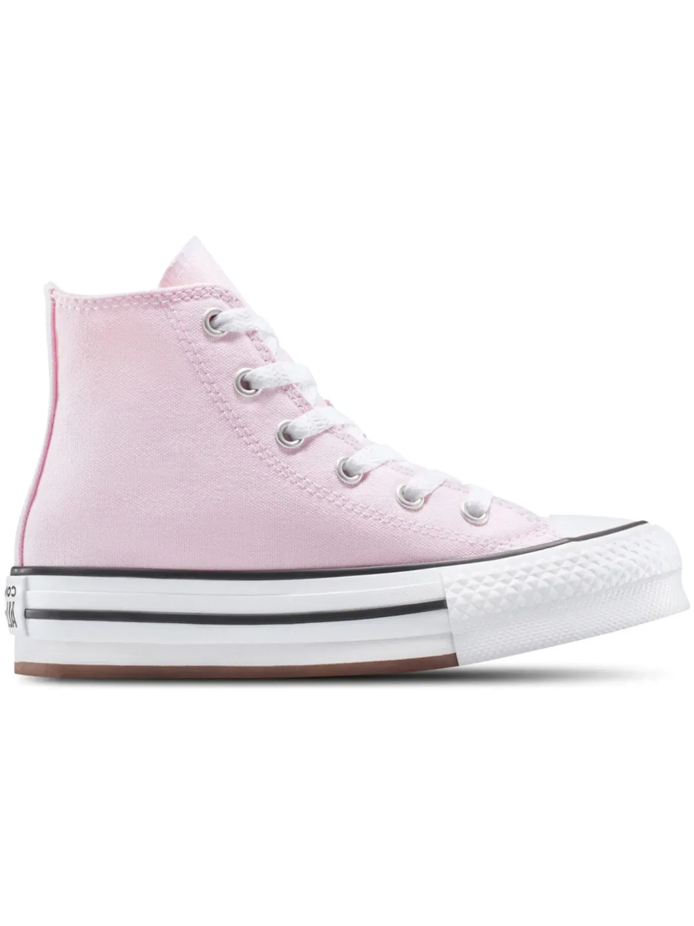 Детские кроссовки с платформой Converse Chuck Taylor All Star EVA Lift Platform Hi — изображение 1 из 2, белый/черный
