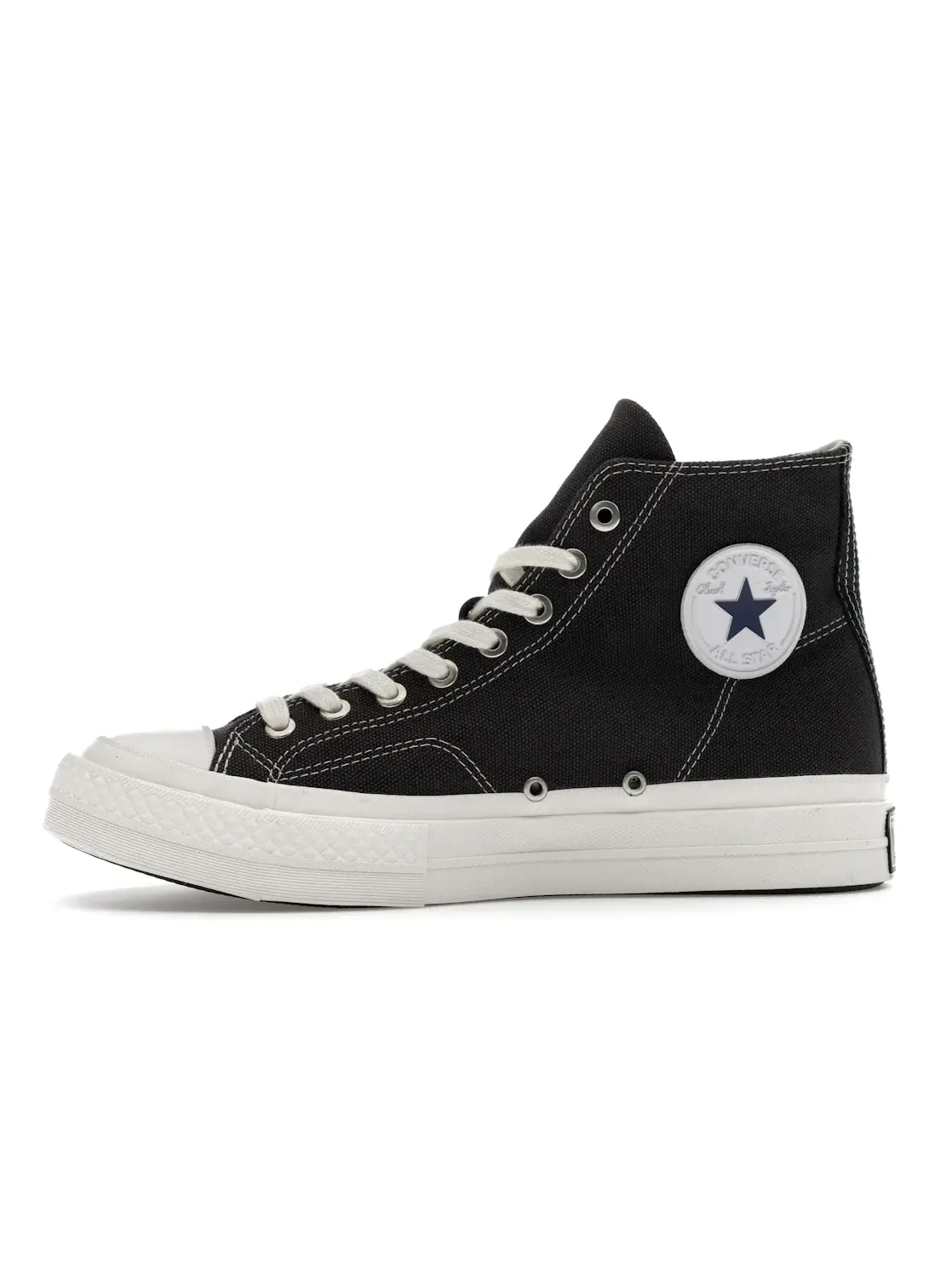Мужские кеды высокие из плотного хлопка Converse Chuck Taylor All Star First String High — изображение 4 из 5, черный