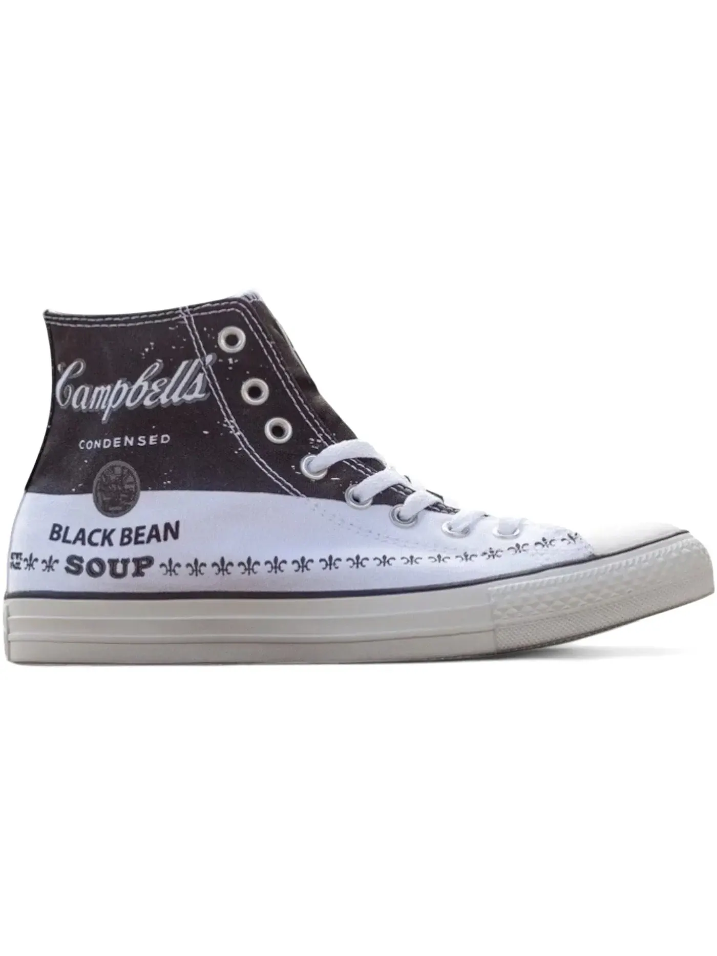 Мужские кроссовки с принтом Converse Chuck Taylor All Star Hi — изображение 1 из 2, черный/белый