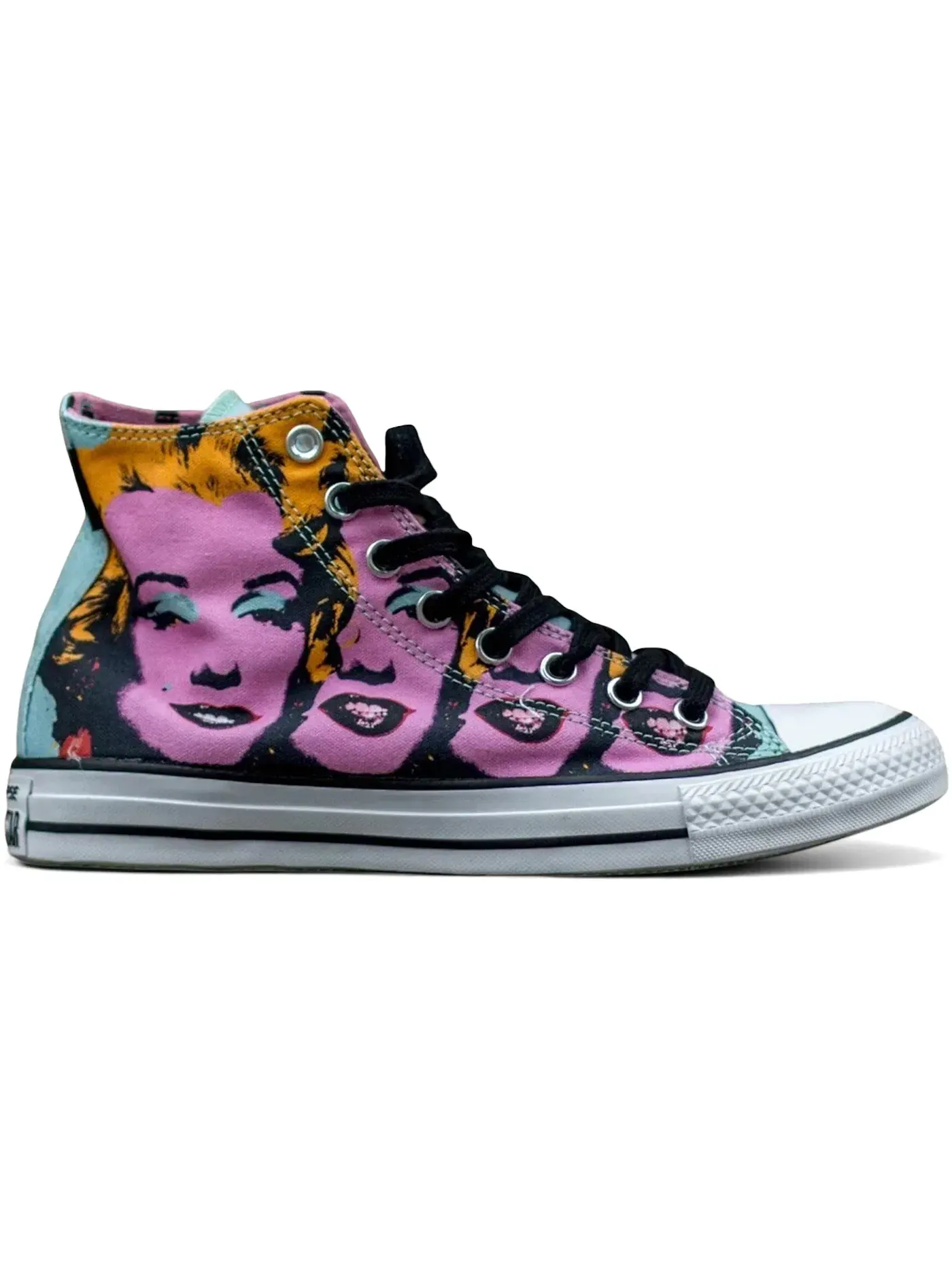 Мужские кроссовки с принтом Converse Chuck Taylor All Star Hi — изображение 1 из 2, белый