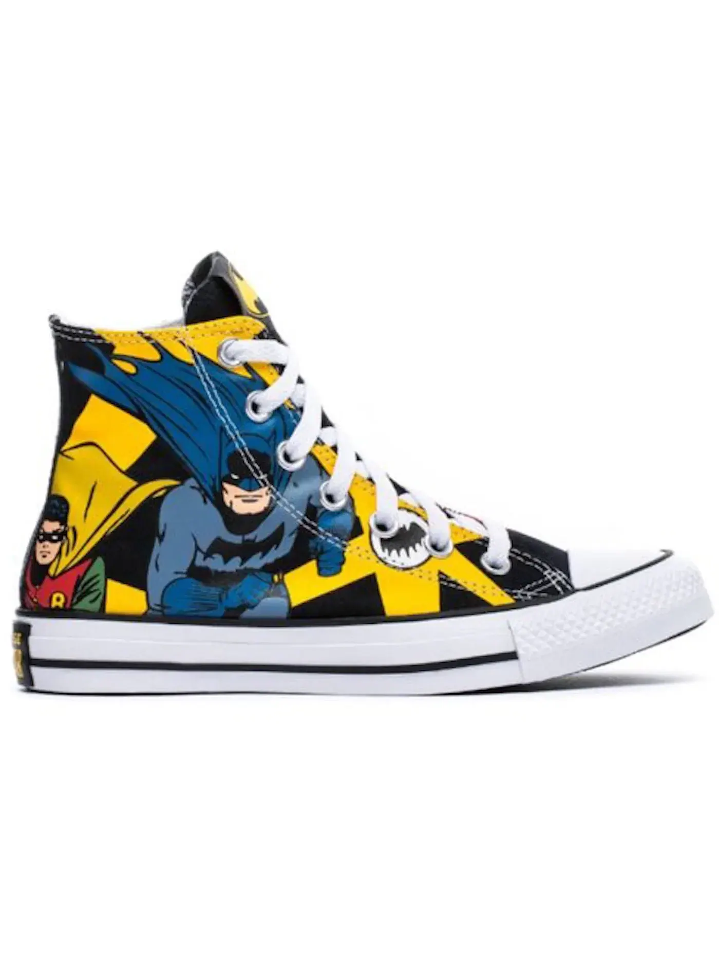 Мужские кроссовки с принтом Converse Chuck Taylor All Star — изображение 1 из 2, черный/белый