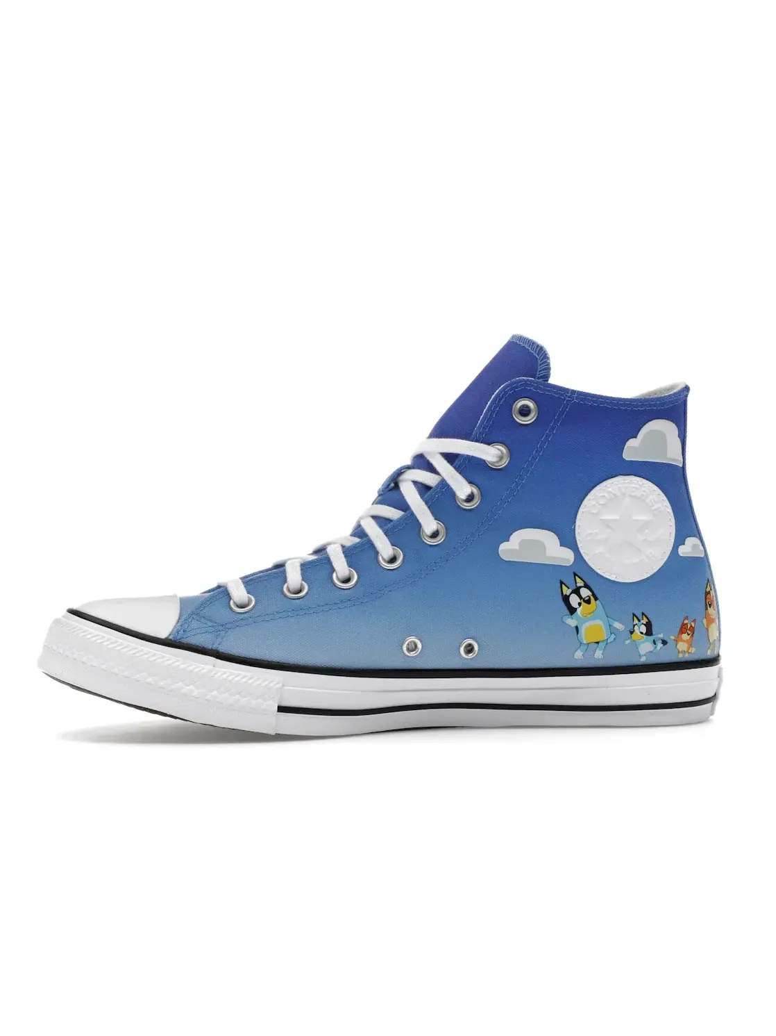 Мужские кроссовки высокие Converse Chuck Taylor All Star Hi — изображение 4 из 5, синий/мульти/белый