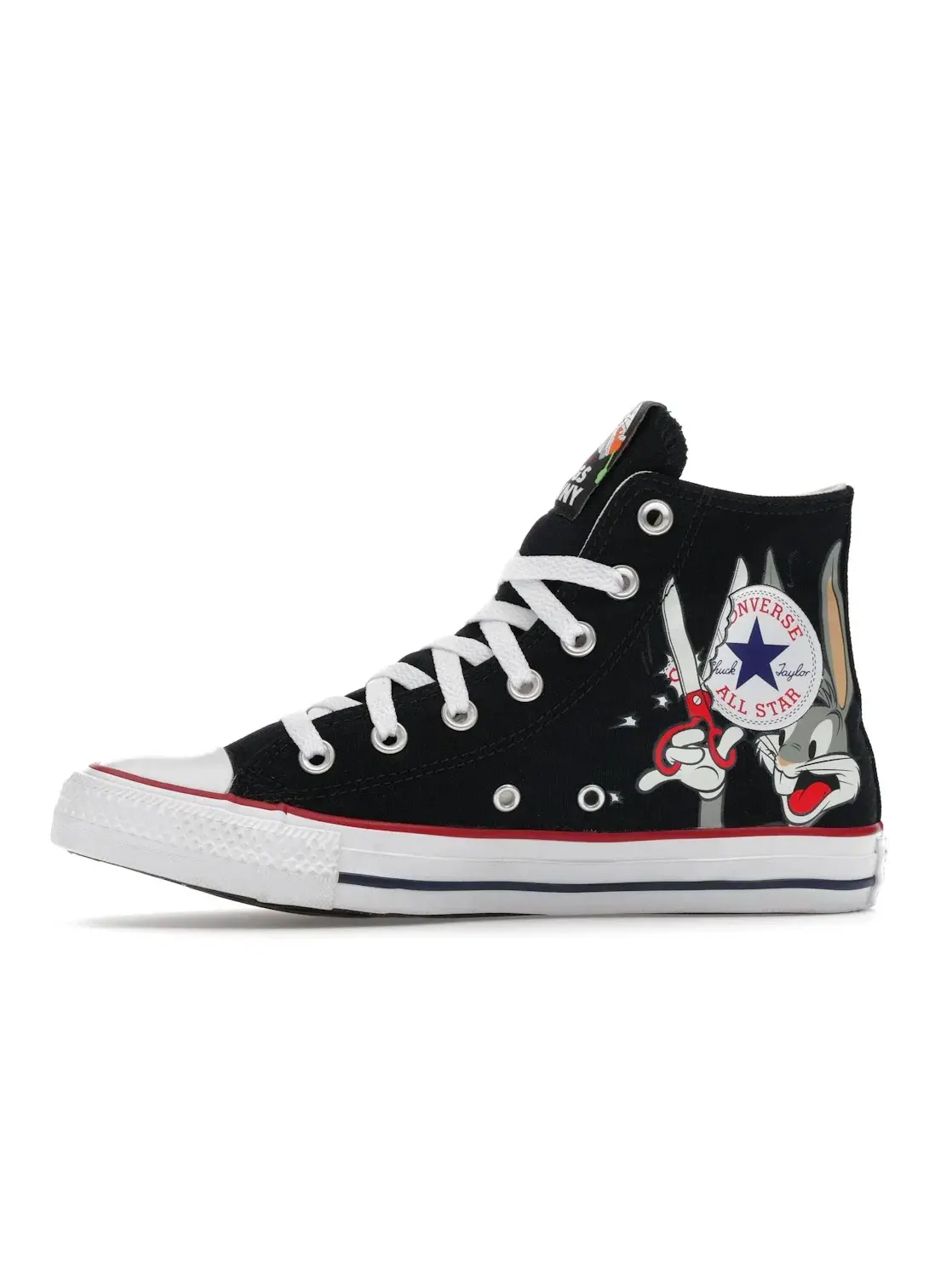 Мужские кроссовки с принтом Converse Chuck Taylor All Star Hi Converse — изображение 4 из 5, черный/мульти-белый