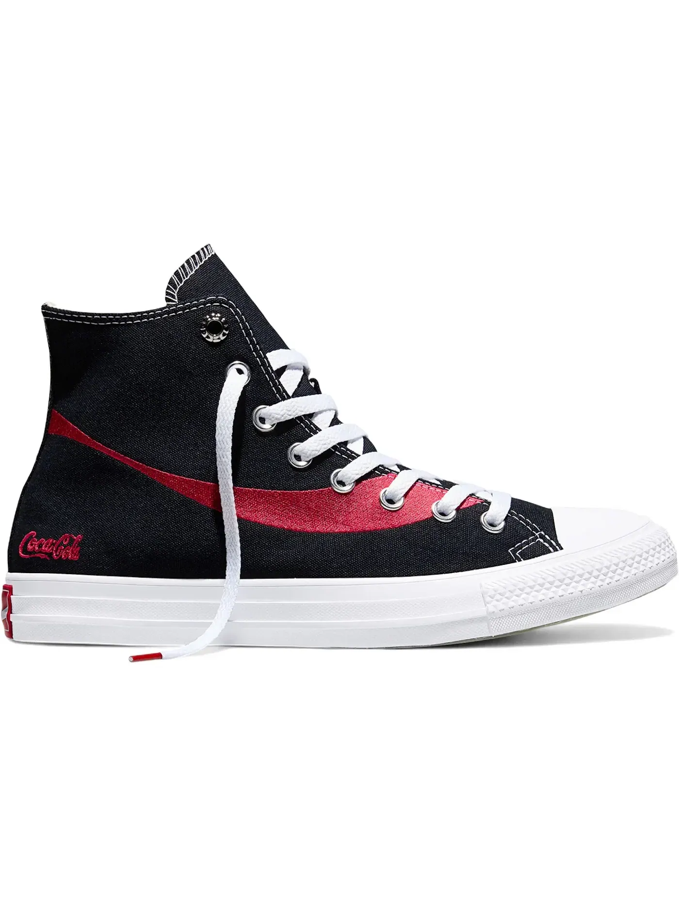 Мужские кеды Lifestyle Converse Chuck Taylor All Star Hi — изображение 1 из 2, черный/красный