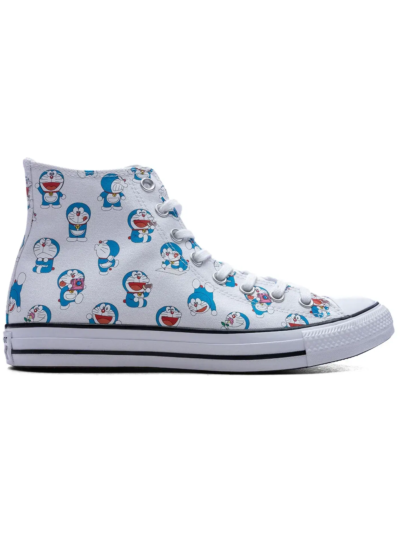 Мужские кеды с принтом Converse Chuck Taylor All Star Hi — изображение 1 из 2, белый/золотистый