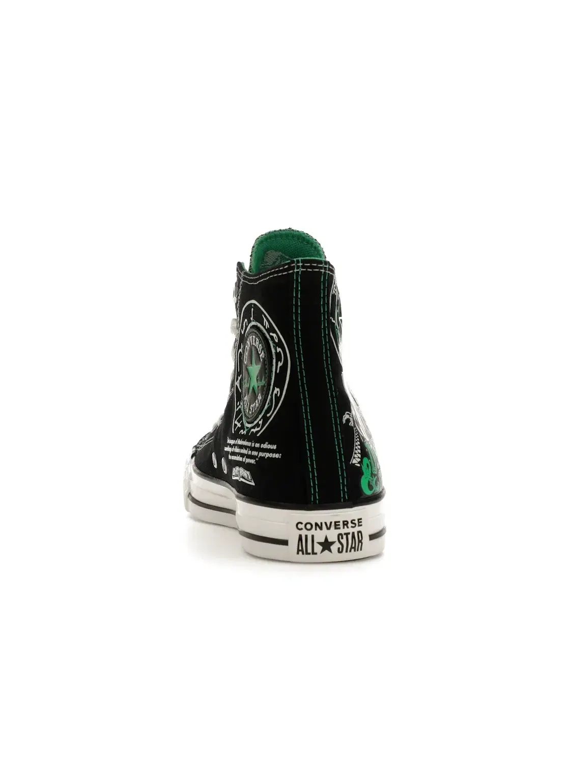 Мужские кроссовки Lifestyle Converse Chuck Taylor All Star Hi — изображение 5 из 5, черный/зеленый/белый