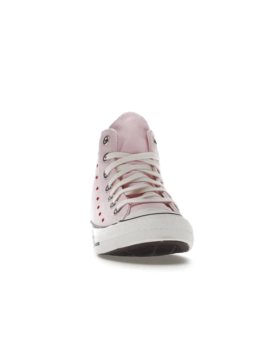 Женские кроссовки с принтом Converse Chuck Taylor All Star Hi Embroidered Hearts — изображение 3 из 5, розовый