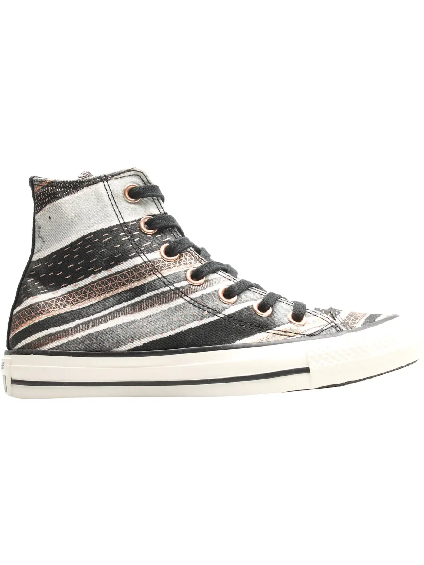 Женские кроссовки с принтом Converse Chuck Taylor All Star Hi Converse — изображение 1 из 2, черный