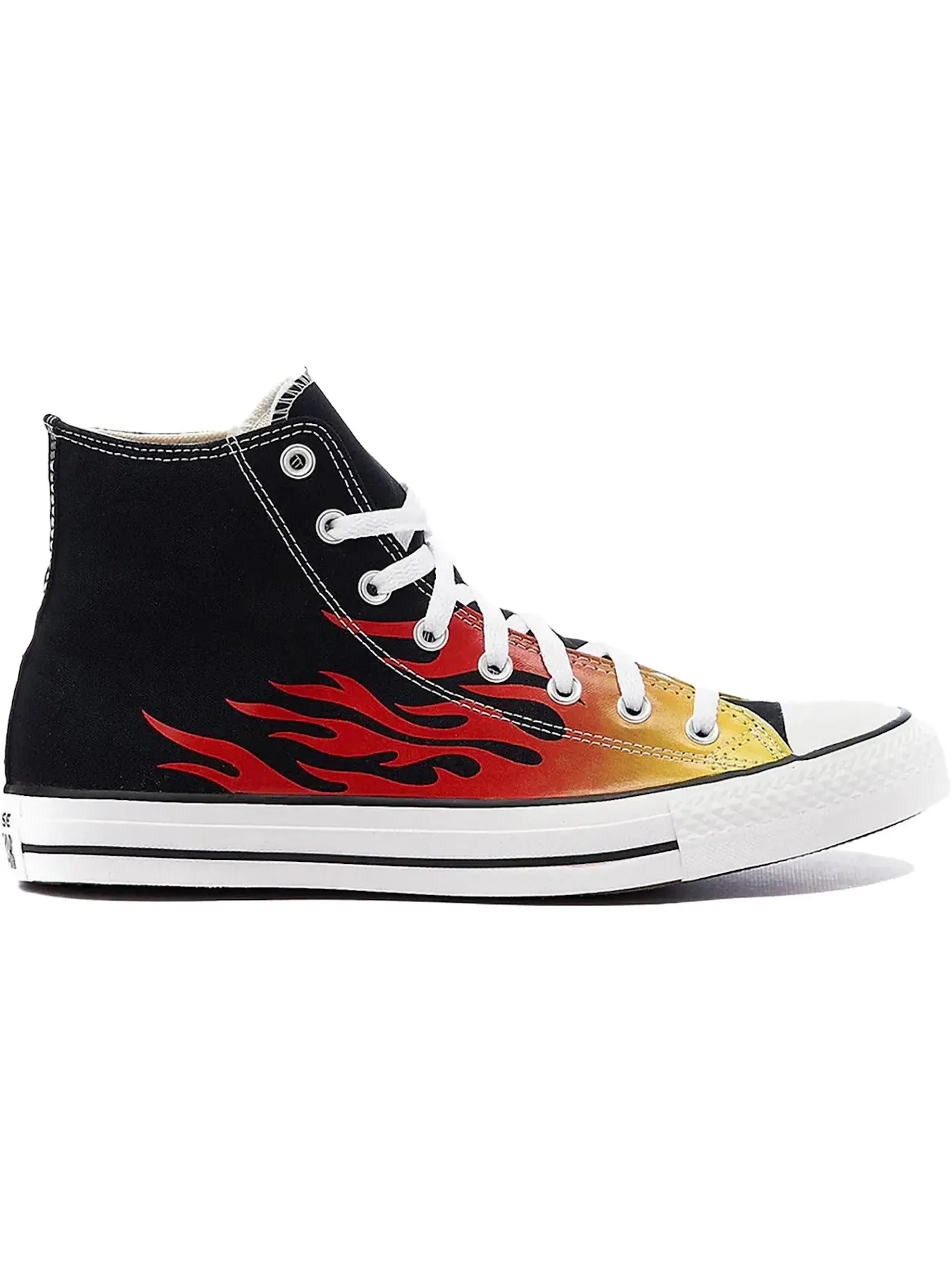 Мужские кроссовки с принтом Converse Chuck Taylor All Star Hi Converse — изображение 1 из 2, красный/черный