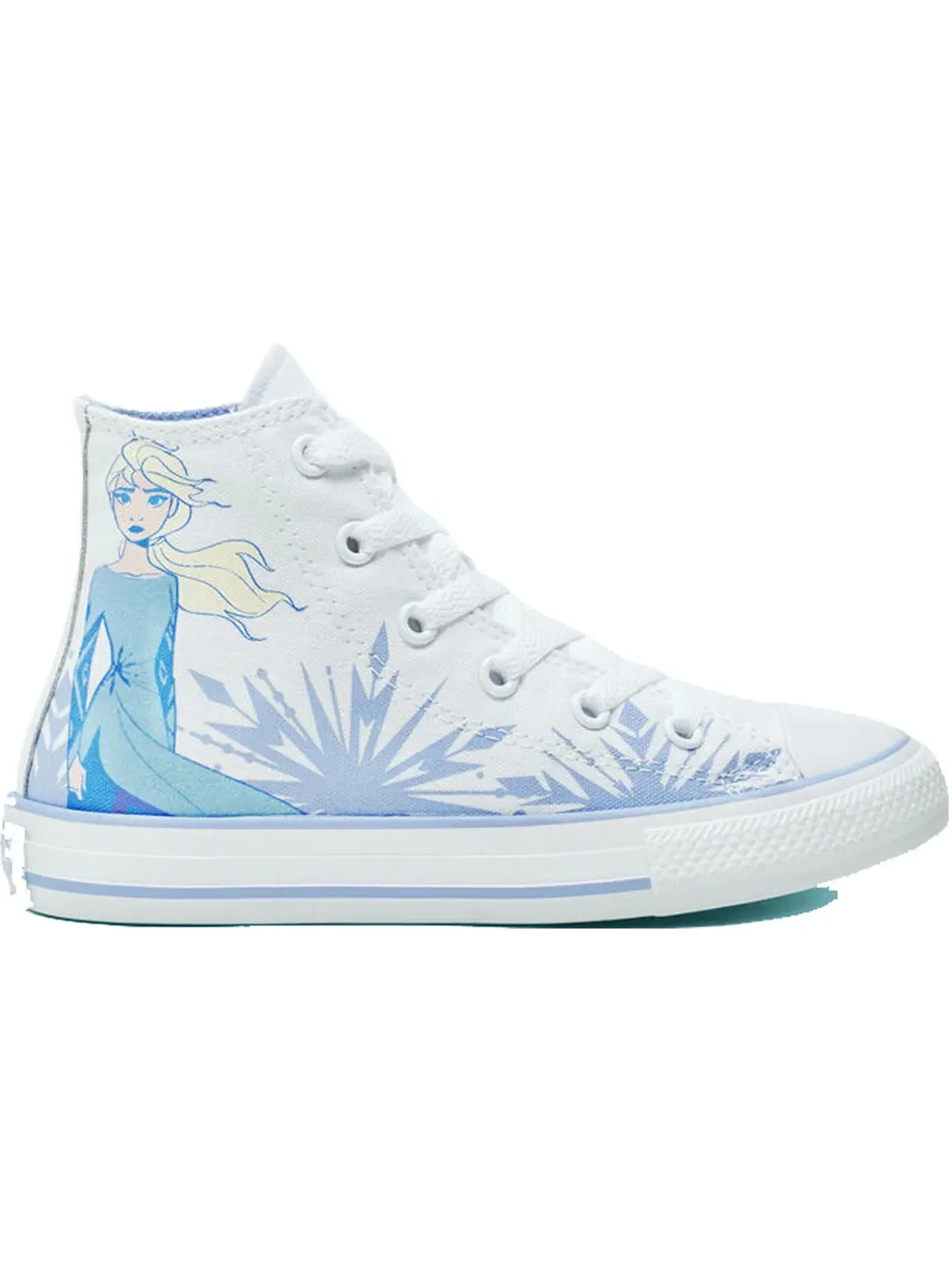 Детские кеды с высоким берцем Converse Chuck Taylor All Star — изображение 1 из 2, белый/синий-белый