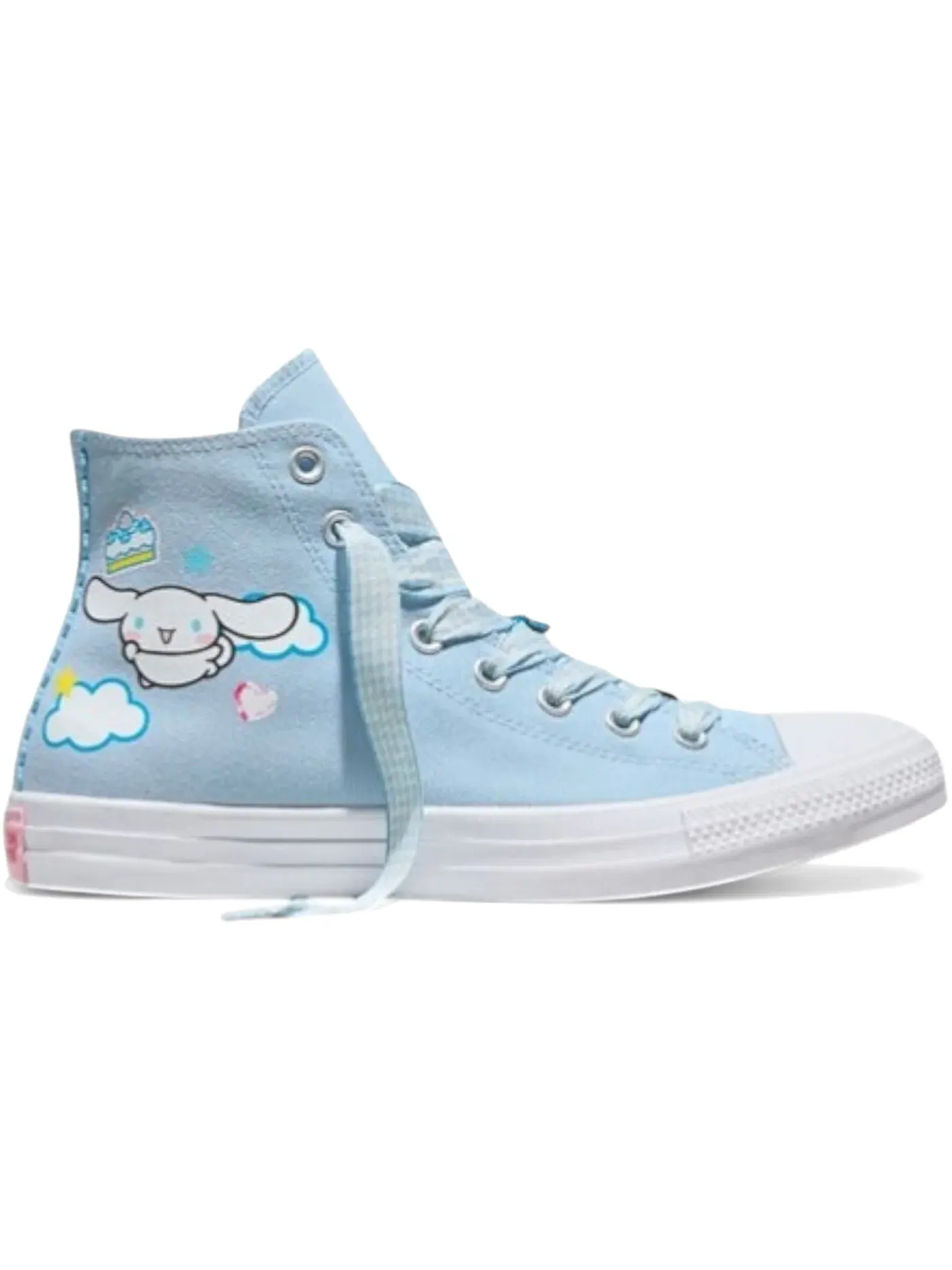 Мужские кеды с принтом Hello Kitty and Friends Cinnamoroll Converse — изображение 1 из 1, синий/белый/розовый