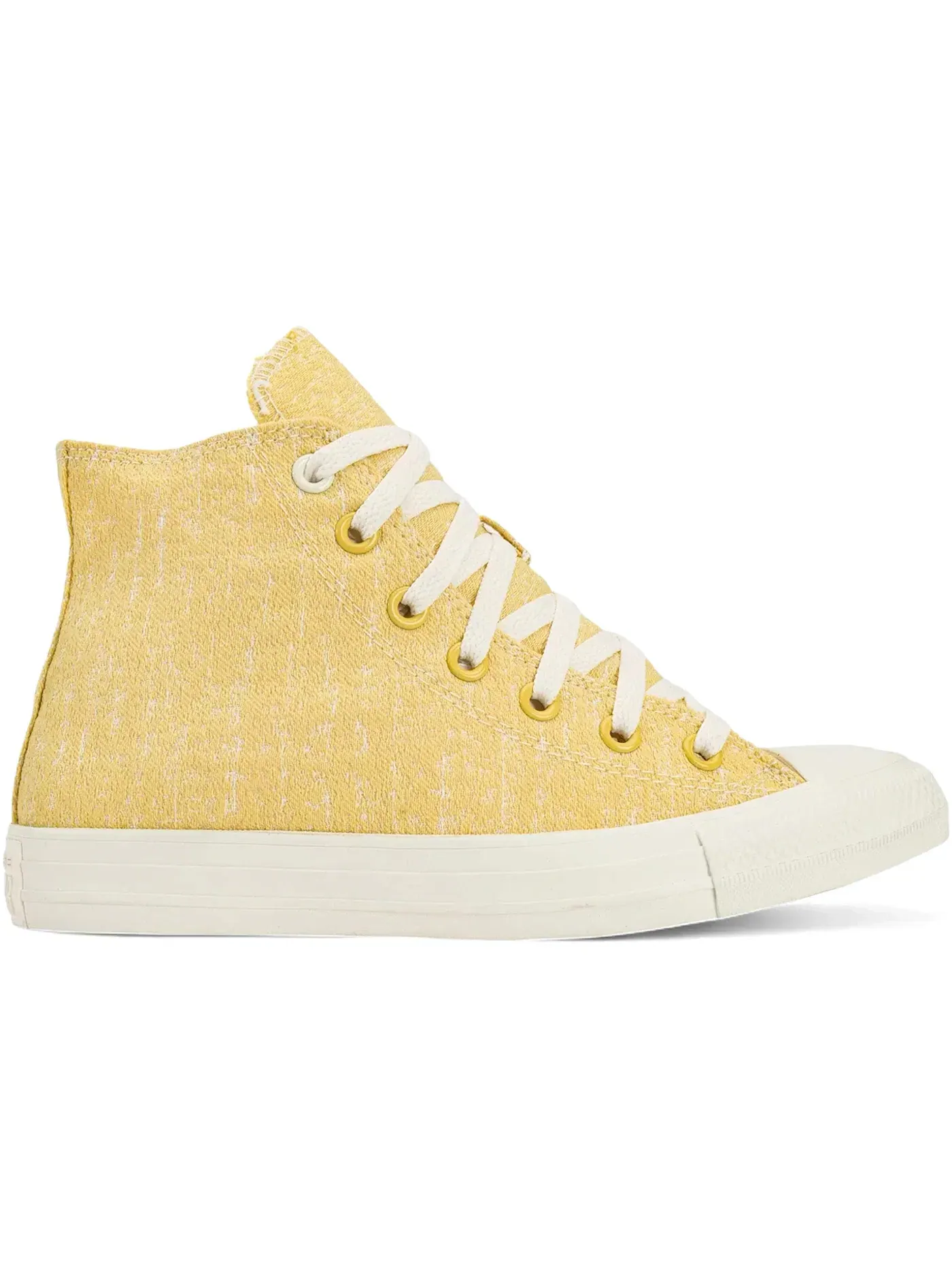 Женские кеды с текстурным верхом Converse Chuck Taylor All Star Hi — изображение 1 из 2, золотистый