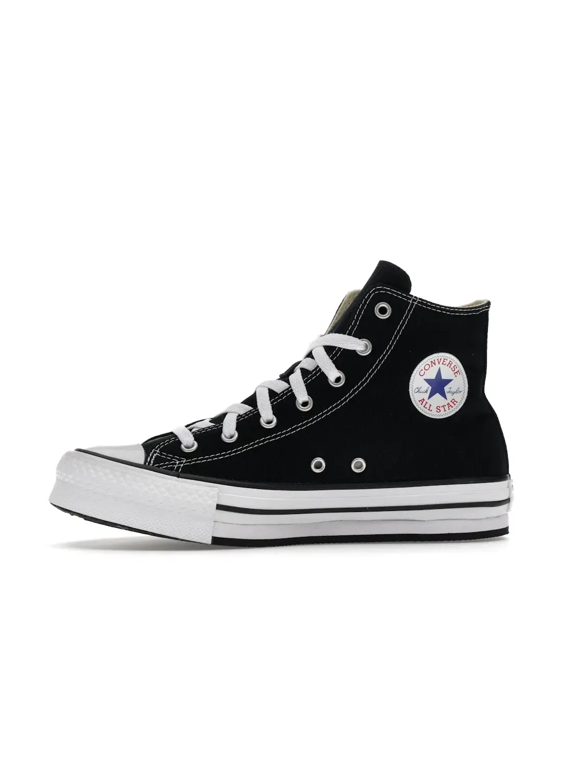 Детские кроссовки на платформе Converse Chuck Taylor All Star Hi Lift Platform Black Converse — изображение 4 из 5