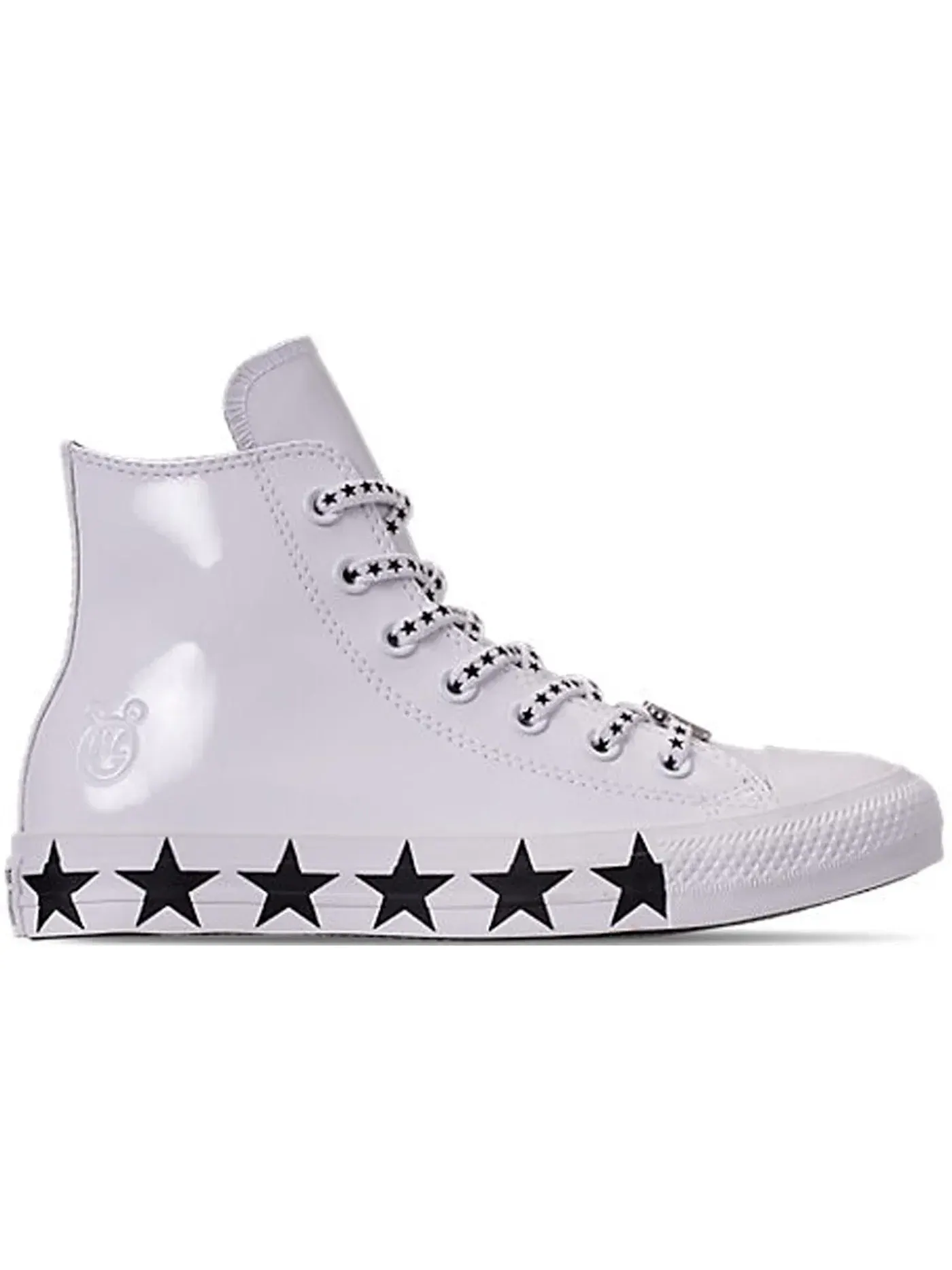 Женские кеды с принтом Converse Chuck Taylor All Star Converse — изображение 1 из 2, белый/черный