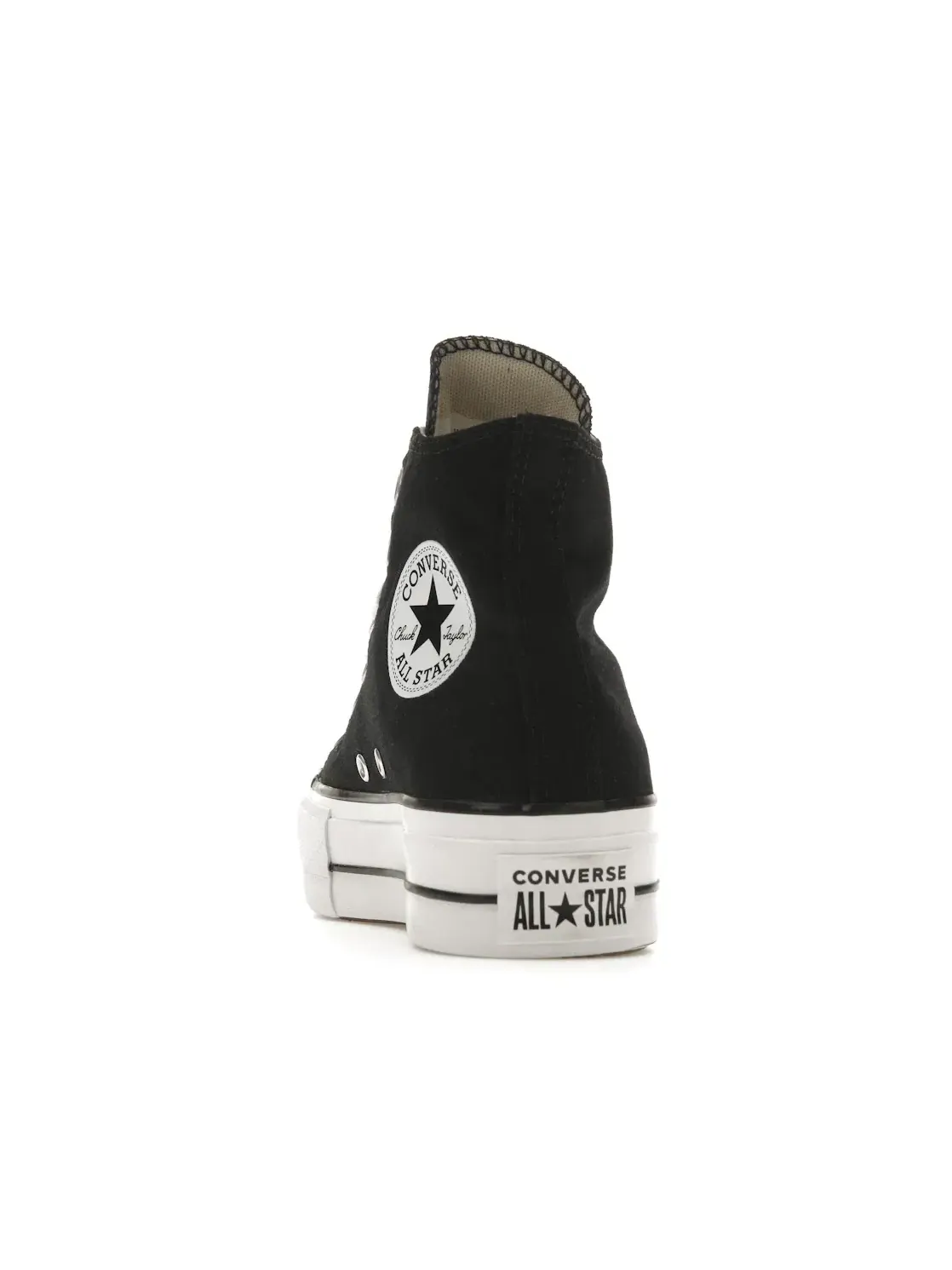 Женские кеды на платформе Converse Chuck Taylor All Star Hi — изображение 5 из 5, черный/белый/белый