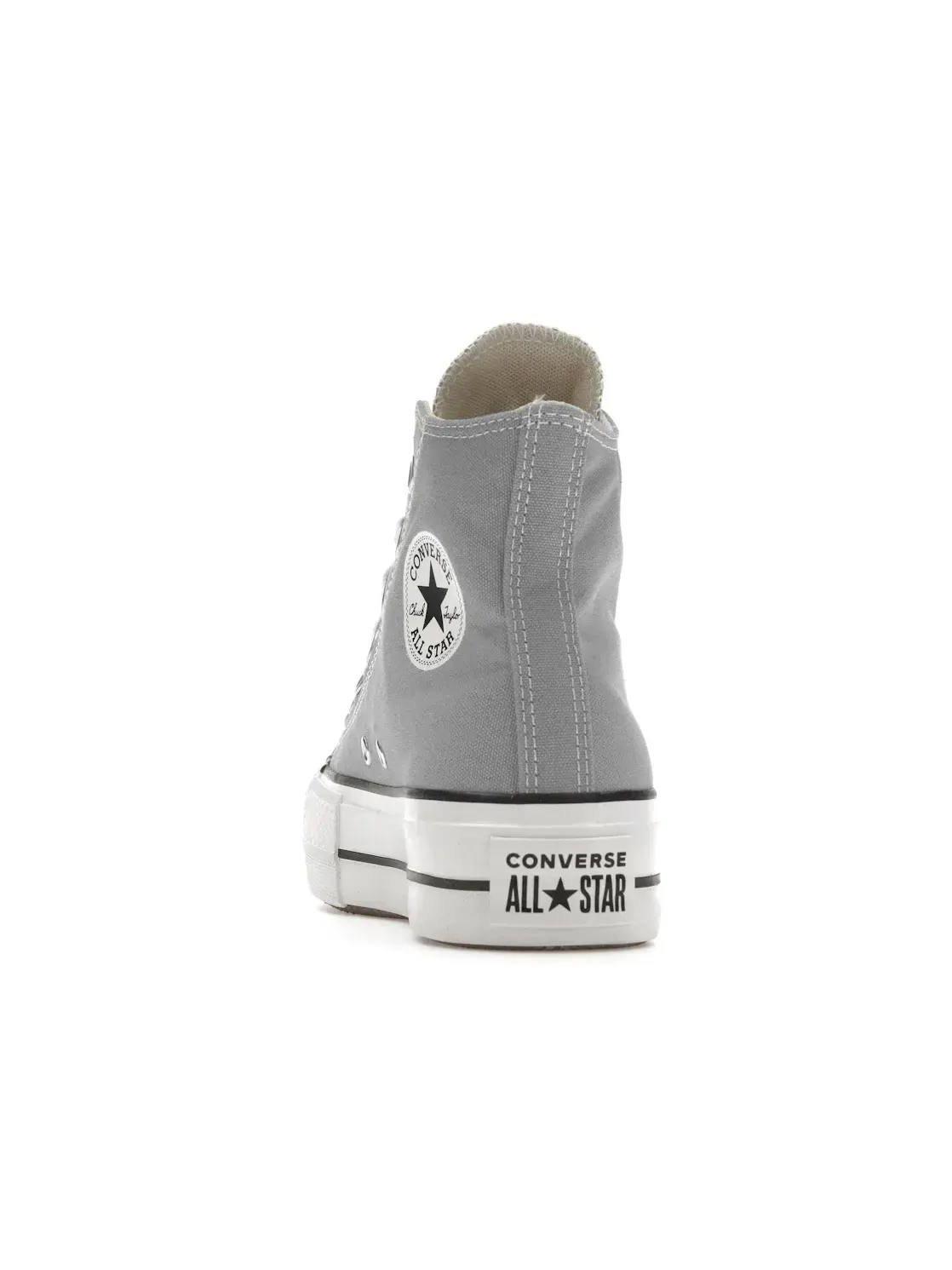 Женские кроссовки на платформе Converse Chuck Taylor All Star Hi Platform — изображение 5 из 5, белый/черный