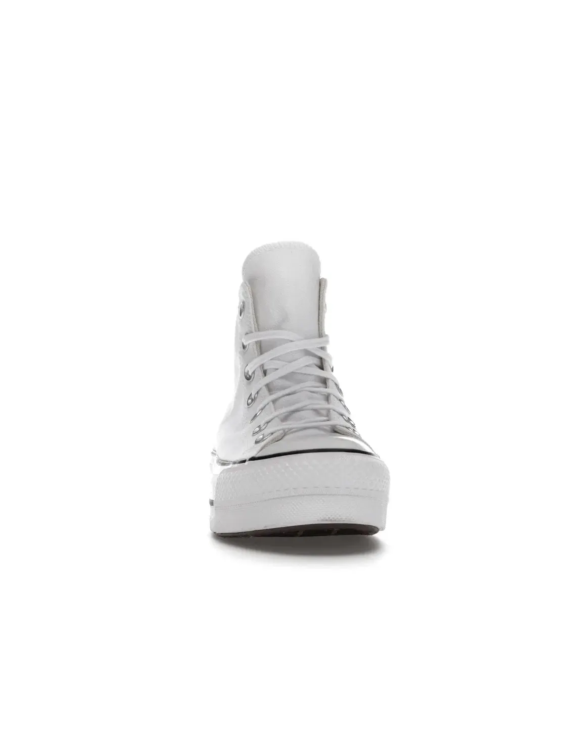 Женские кроссовки на платформе Converse Chuck Taylor All Star Hi — изображение 3 из 5, белый/черный/белый