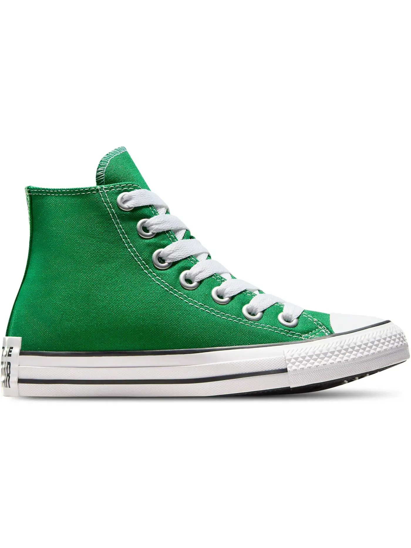 Детские кеды с принтом Converse Chuck Taylor All Star Hi Converse — изображение 1 из 2, зеленый/белый/черный