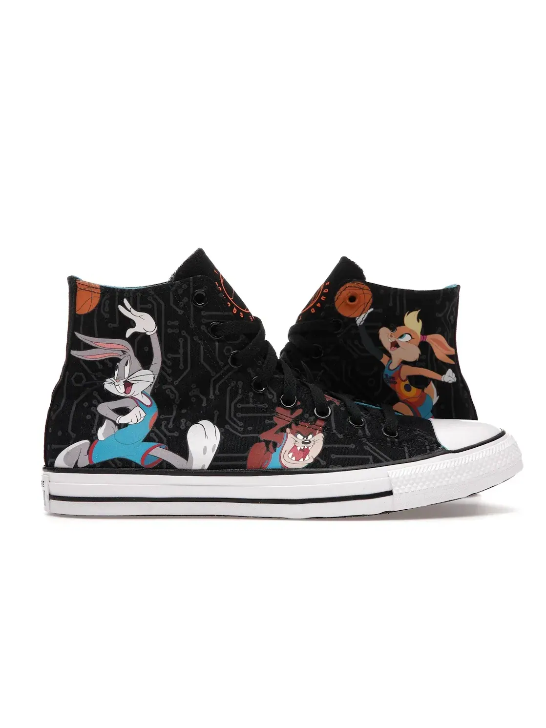 Мужские кроссовки с принтом Converse Chuck Taylor All Star Hi — изображение 1 из 5, черный/мульти/белый