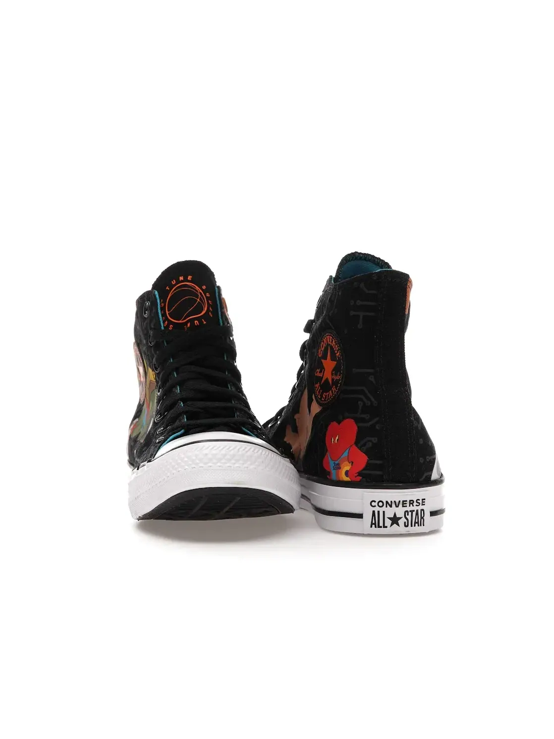 Мужские кроссовки с принтом Converse Chuck Taylor All Star Hi — изображение 5 из 5, черный/мульти/белый