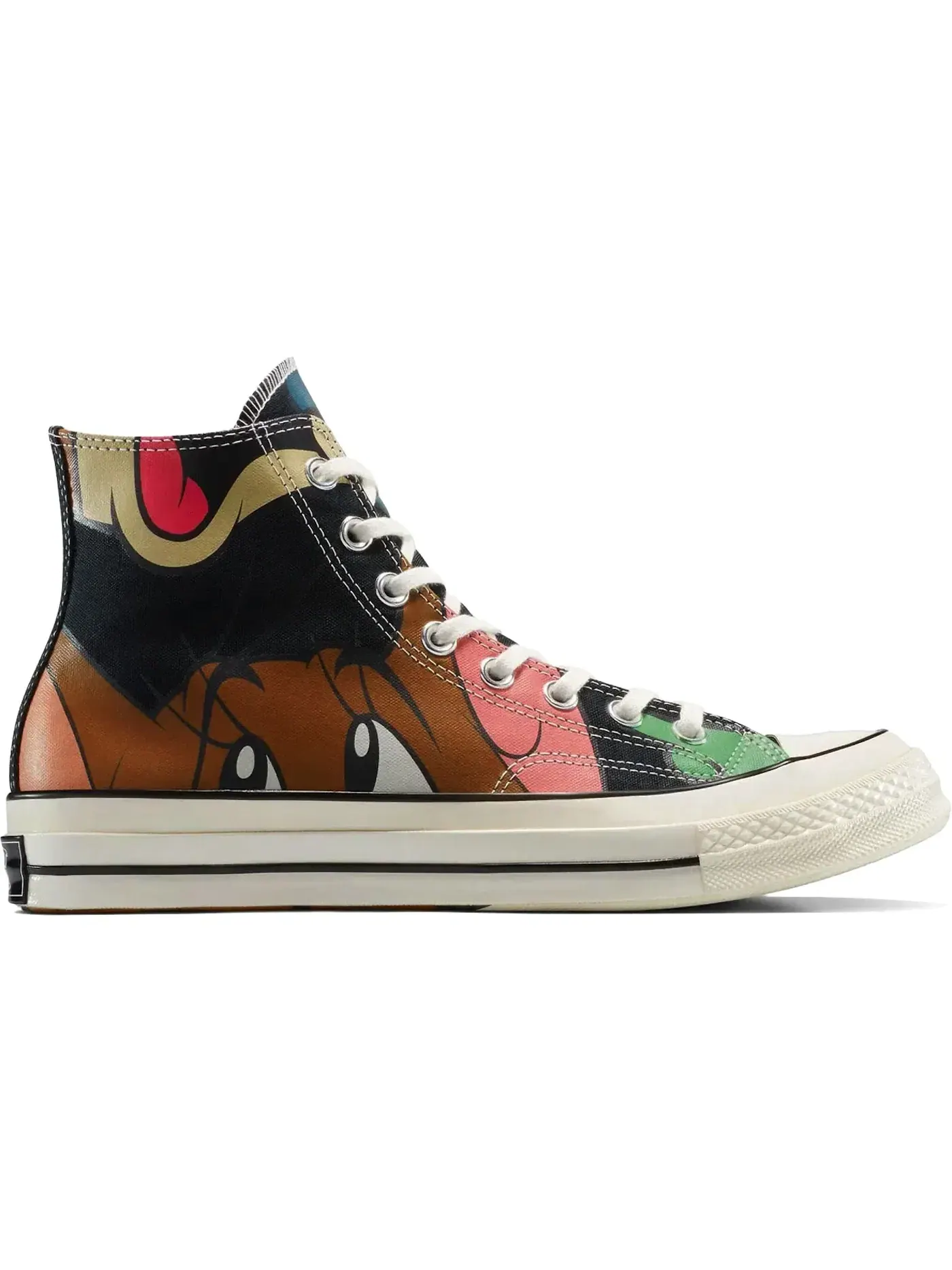 Мужские кроссовки с принтом Converse Chuck Taylor All Star Hi Converse — изображение 1 из 2, черный/мульти