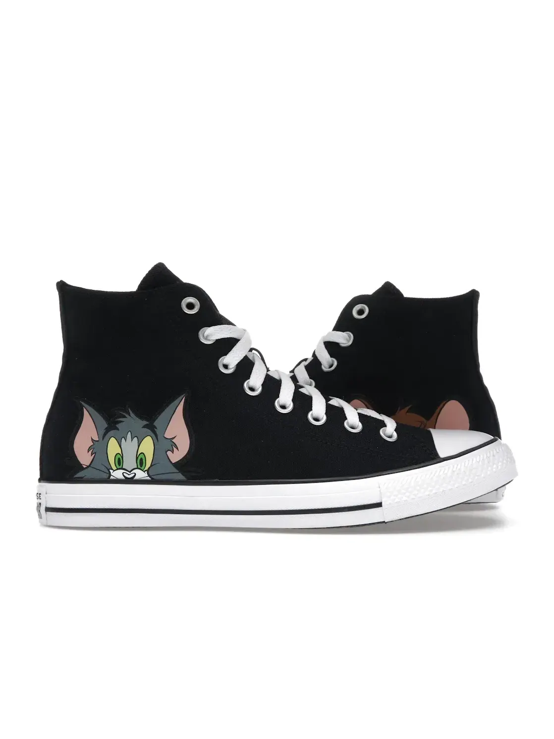 Мужские кроссовки Lifestyle Converse Chuck Taylor All Star Hi Tom & Jerry — изображение 1 из 5, черный мульти белый