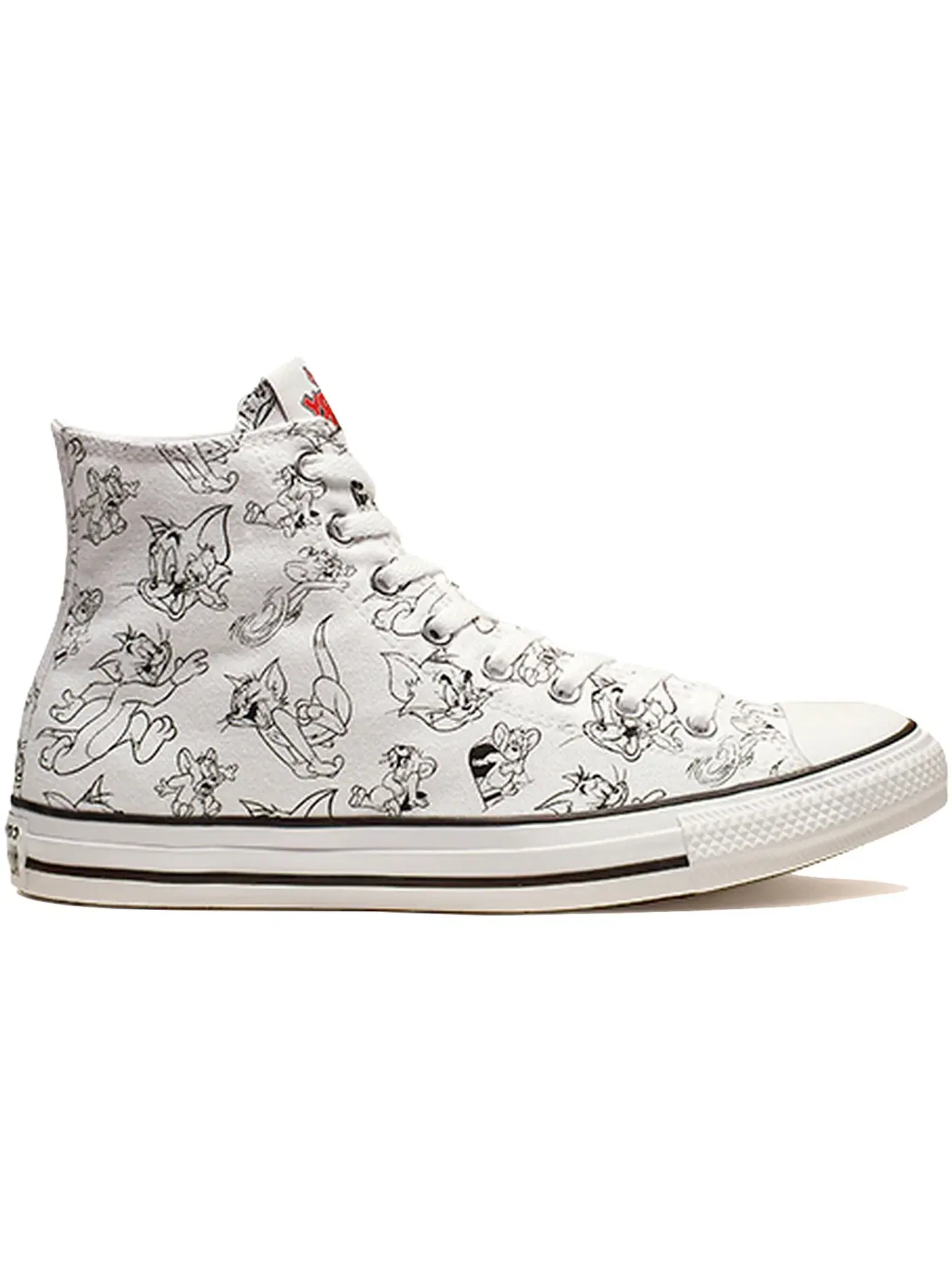 Мужские кроссовки с принтом Converse Chuck Taylor All Star Converse — изображение 1 из 2, белый/мульти-красный