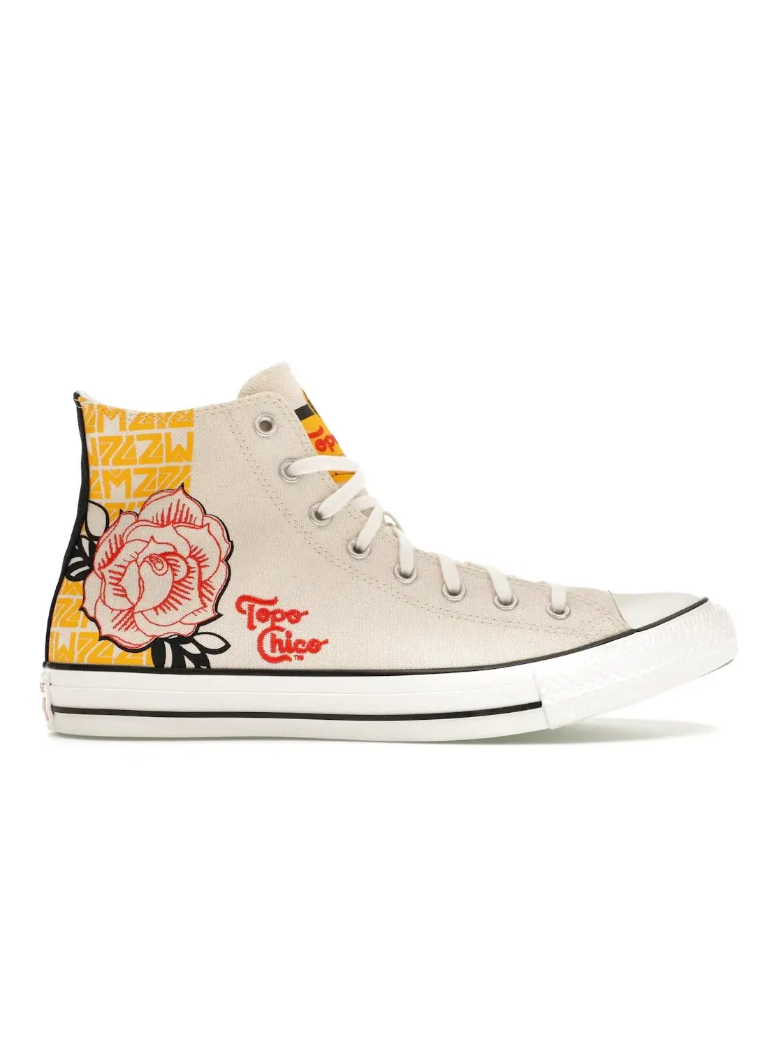 Мужские кеды Converse Chuck Taylor All Star Hi — изображение 1 из 5, кремовый/черный/красный