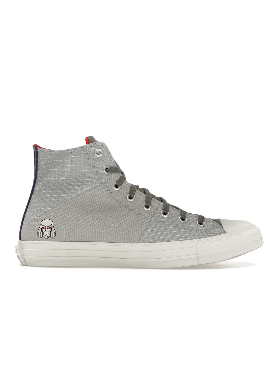 Мужские кеды Lifestyle с принтом Transformers Decepticons Converse — изображение 1 из 4, серый/фиолетовый/мульти