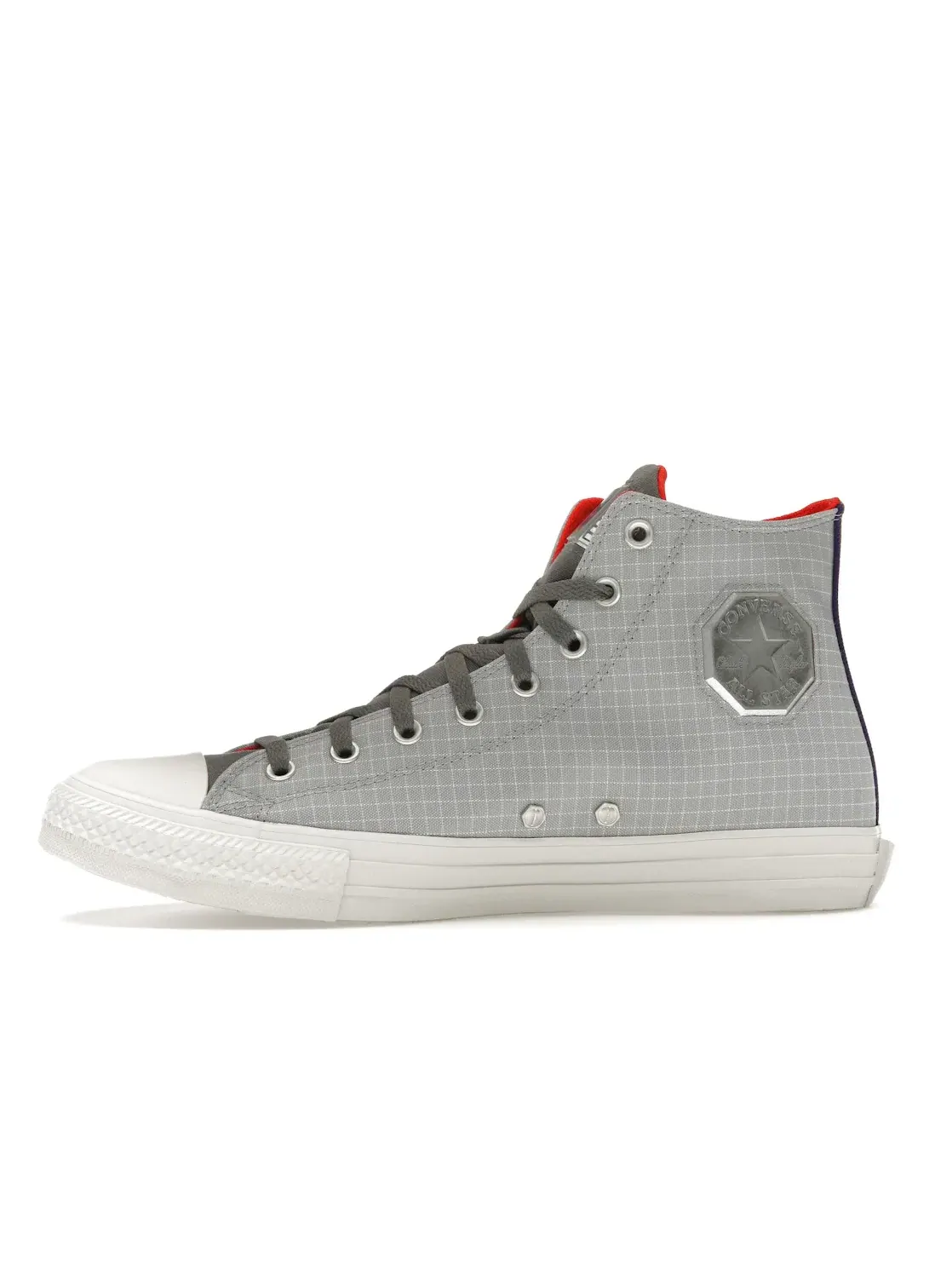 Мужские кеды Lifestyle с принтом Transformers Decepticons Converse — изображение 3 из 4, серый/фиолетовый/мульти