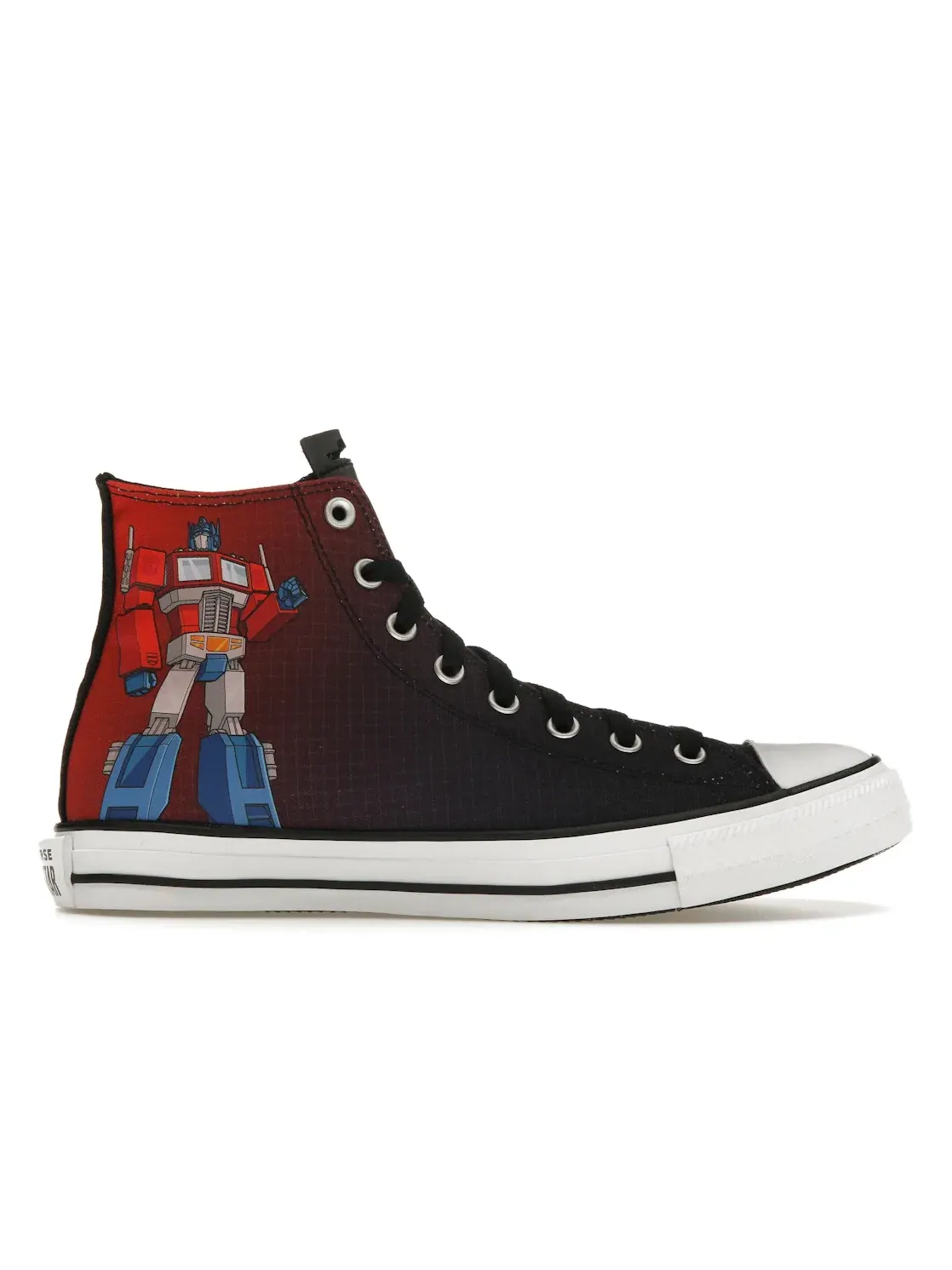 Мужские кеды с принтом Transformers Autobots Converse — изображение 1 из 4, черный белый