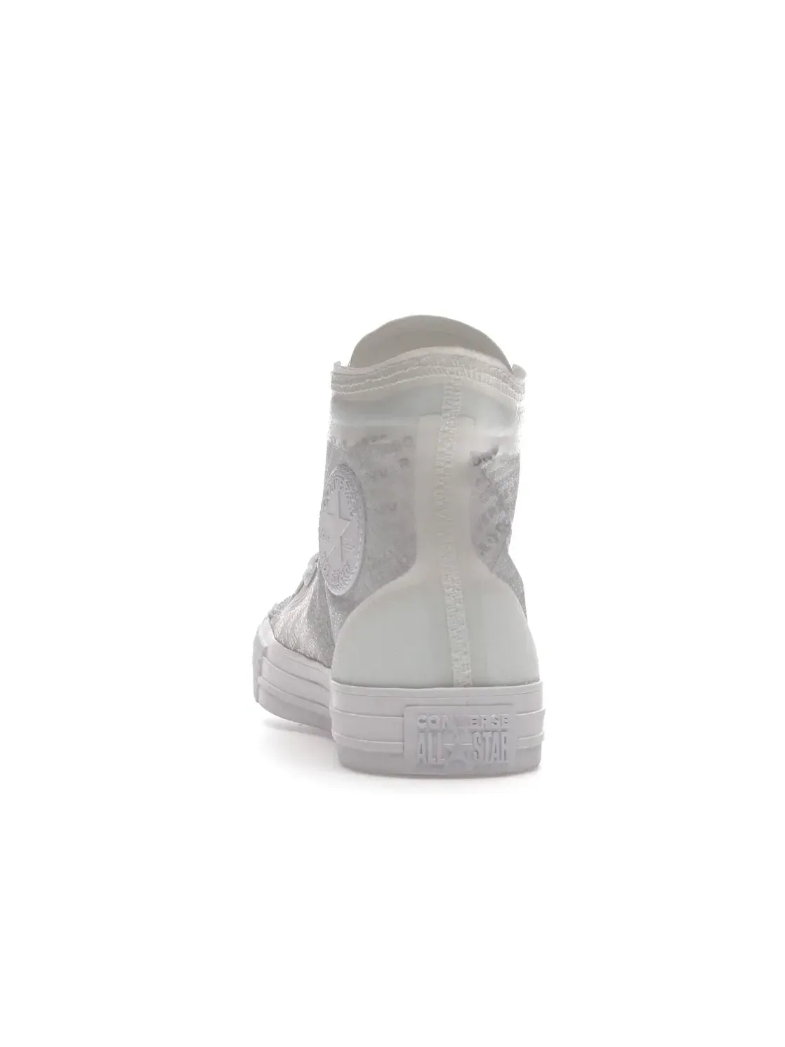Мужские кроссовки с полупрозрачным верхом Converse Chuck Taylor All Star Hi — изображение 5 из 5, белый/белый/белый