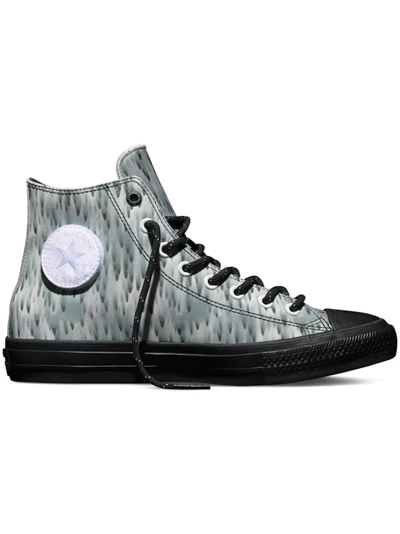 Мужские кроссовки Lifestyle Converse Chuck Taylor All Star II — изображение 1 из 2, черный/серебристый/серый