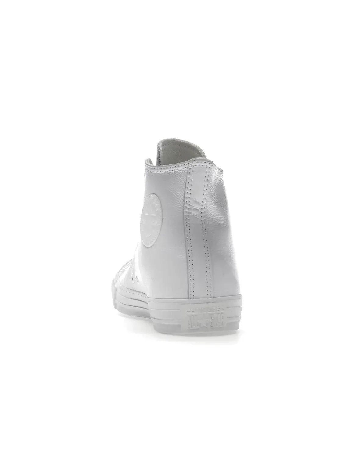 Мужские кеды из кожи с высоким верхом Converse Chuck Taylor All Star Leather Hi — изображение 5 из 5, белый