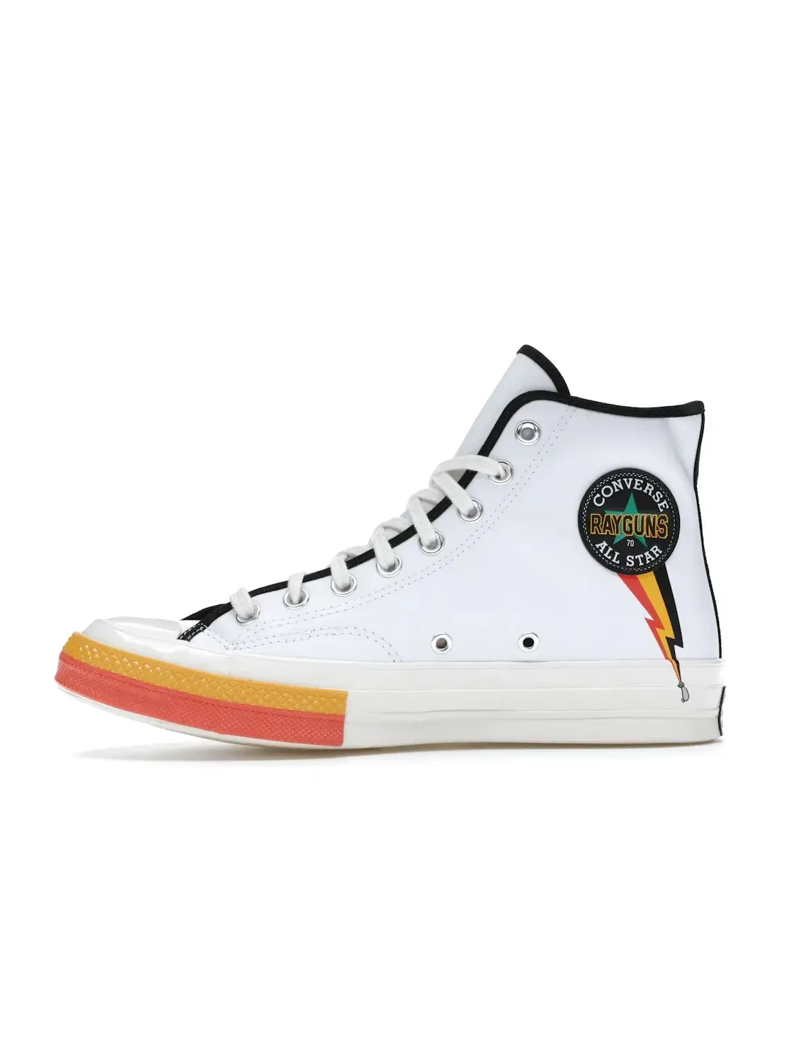 Мужские кроссовки кожаные с принтом Converse Chuck Taylor All Star 70 Hi Leather Raygun — изображение 4 из 5