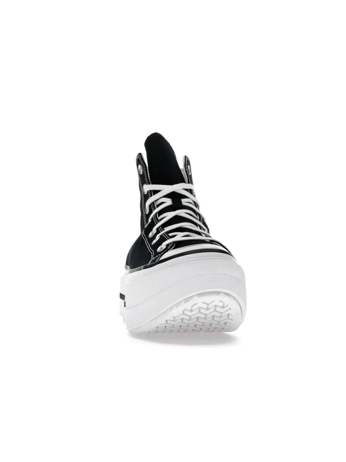 Мужские кроссовки на платформе Converse Chuck Taylor All Star Lift Double Stack Hi — изображение 3 из 5, черный/белый/черный