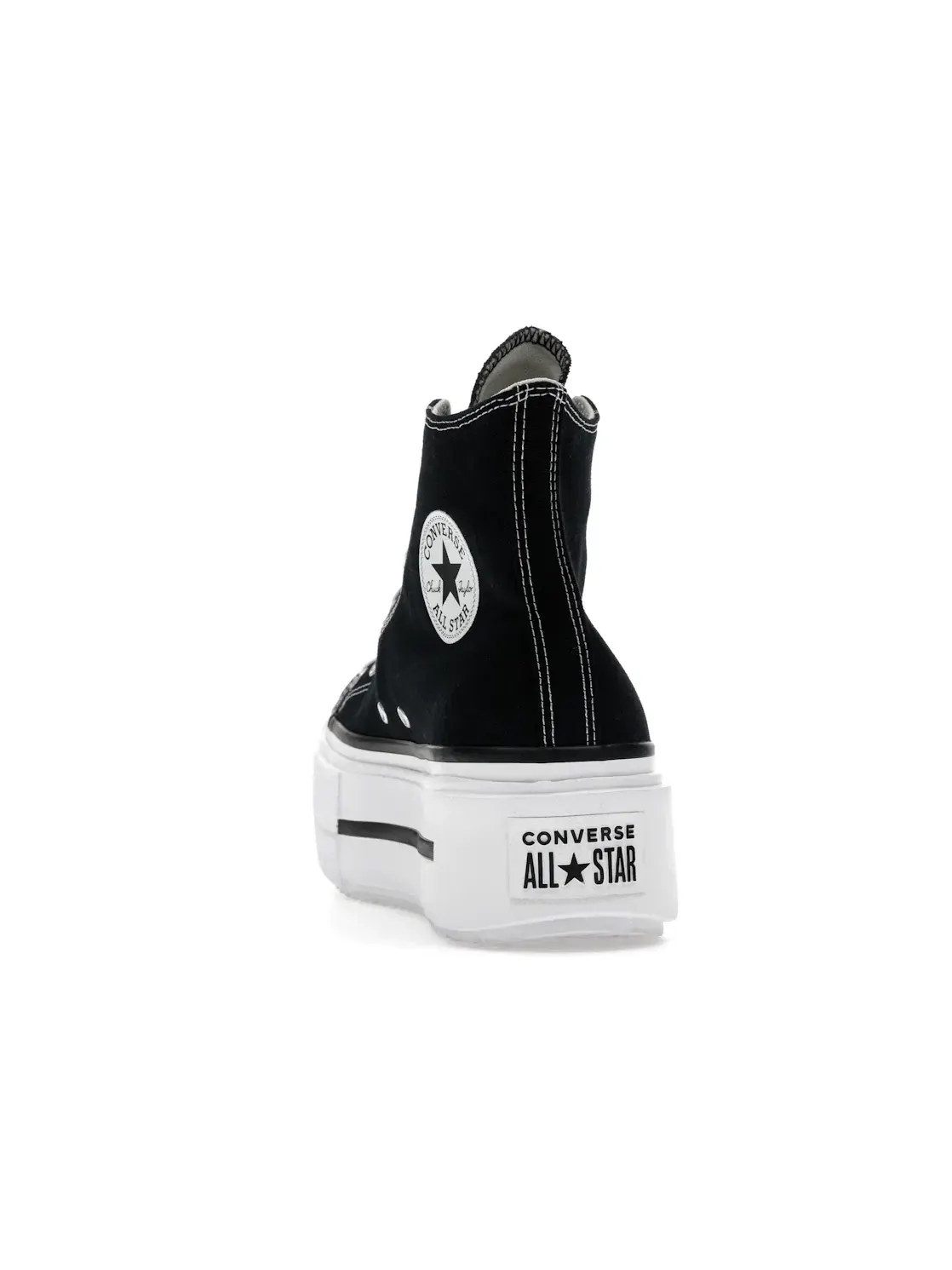 Мужские кроссовки на платформе Converse Chuck Taylor All Star Lift Double Stack Hi — изображение 5 из 5, черный/белый/черный